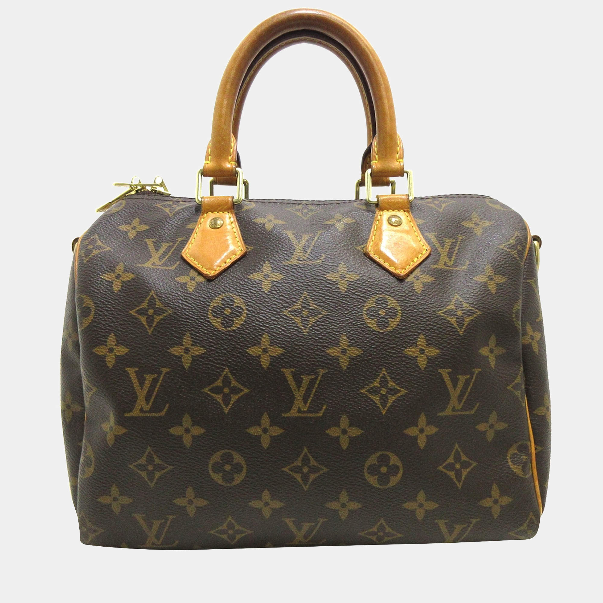 Authentic Louis Vuitton Speedy 25 in Monogram Canvas and Vachetta