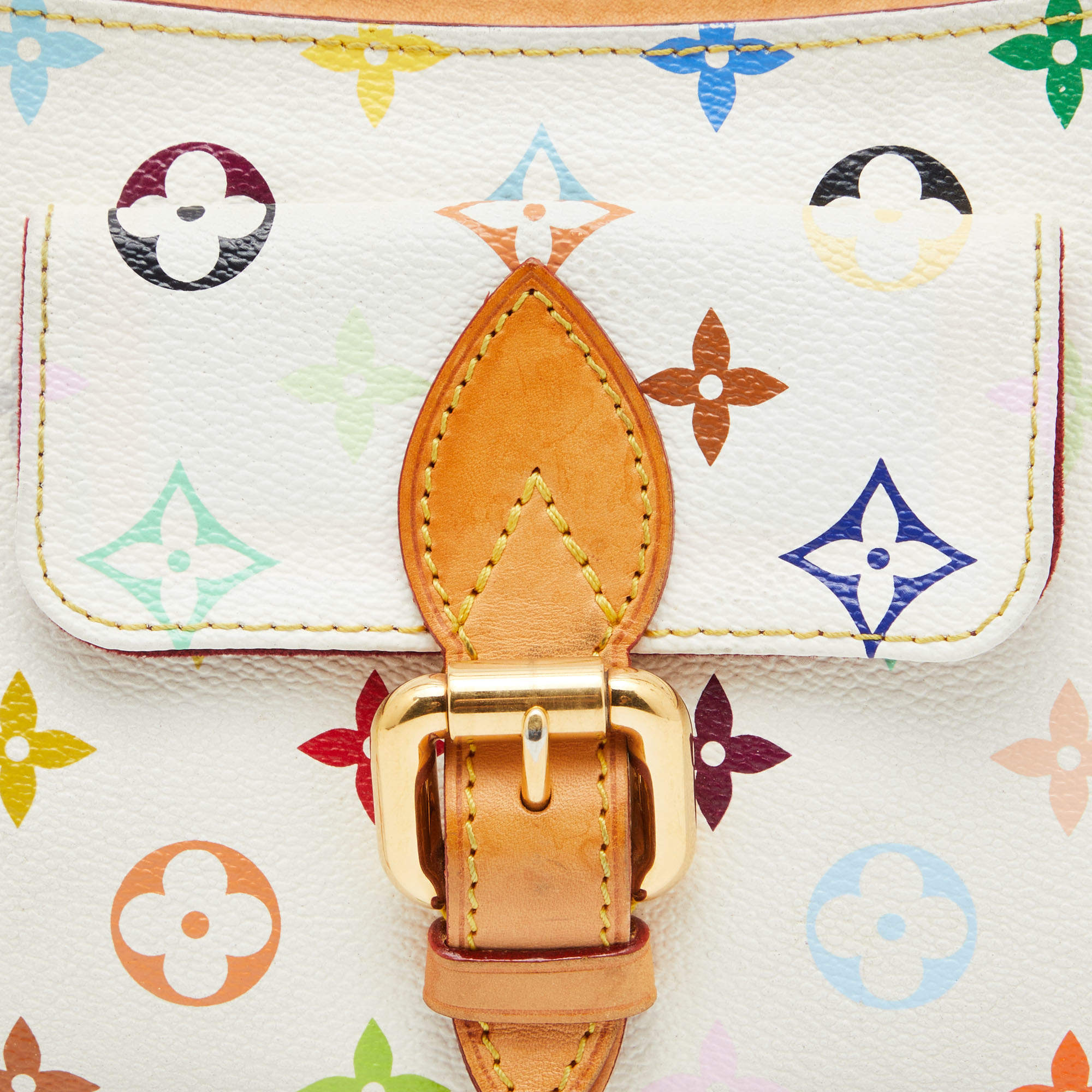 Louis Vuitton, Bags, Louis Vuitton Louis Vuitton Monogram Multicolor Eliza  Shoulder Bag One Semi B
