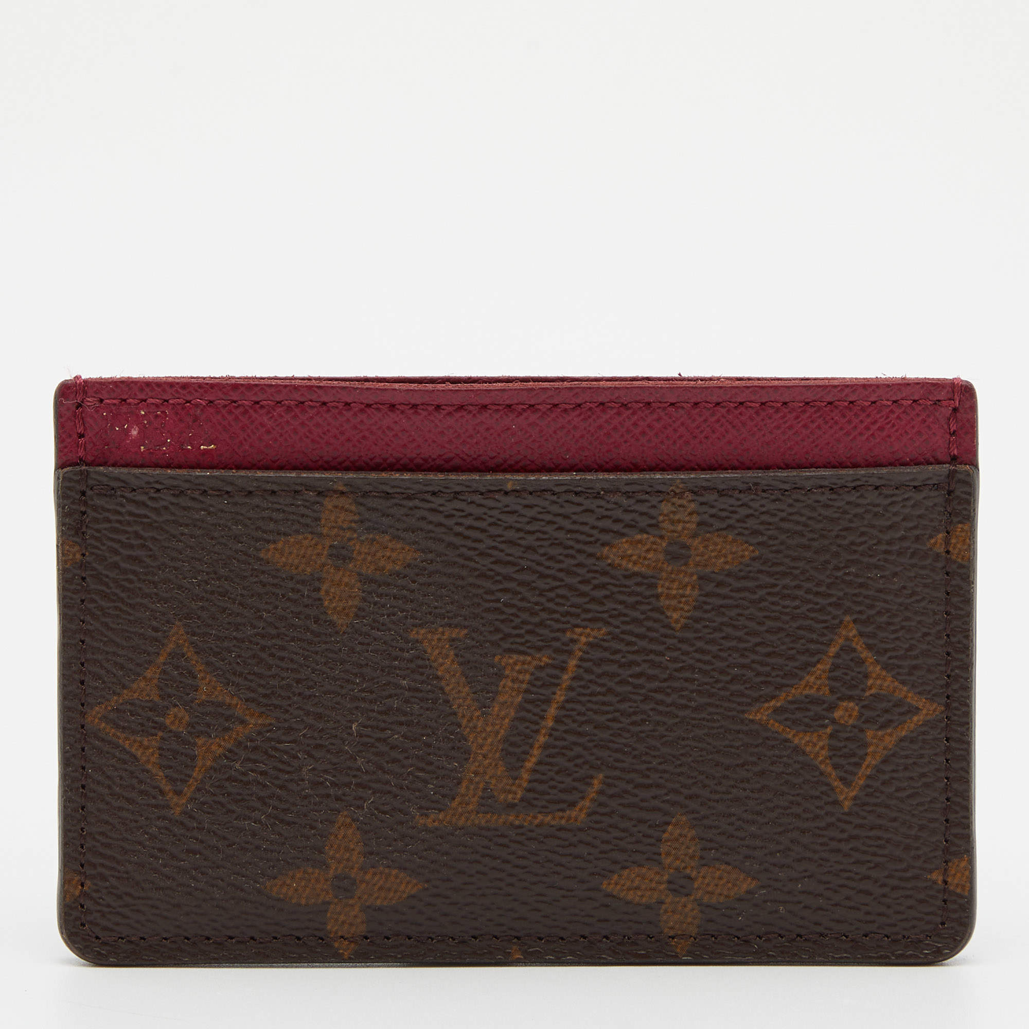 Louis Vuitton Fuchsia Monogram Canvas Card Holder