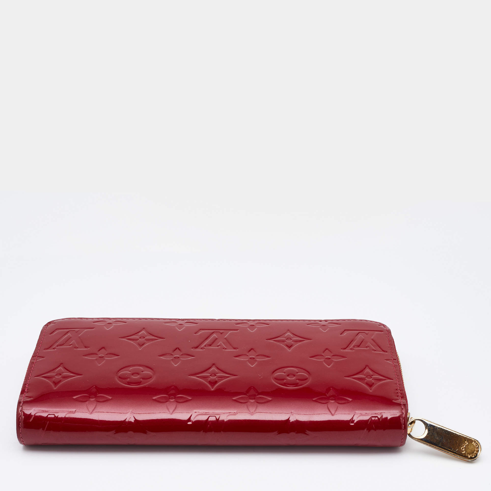 Louis Vuitton Metallic Vernis Rose Gold Zippy Wallet Long 6lz82s –  Bagriculture