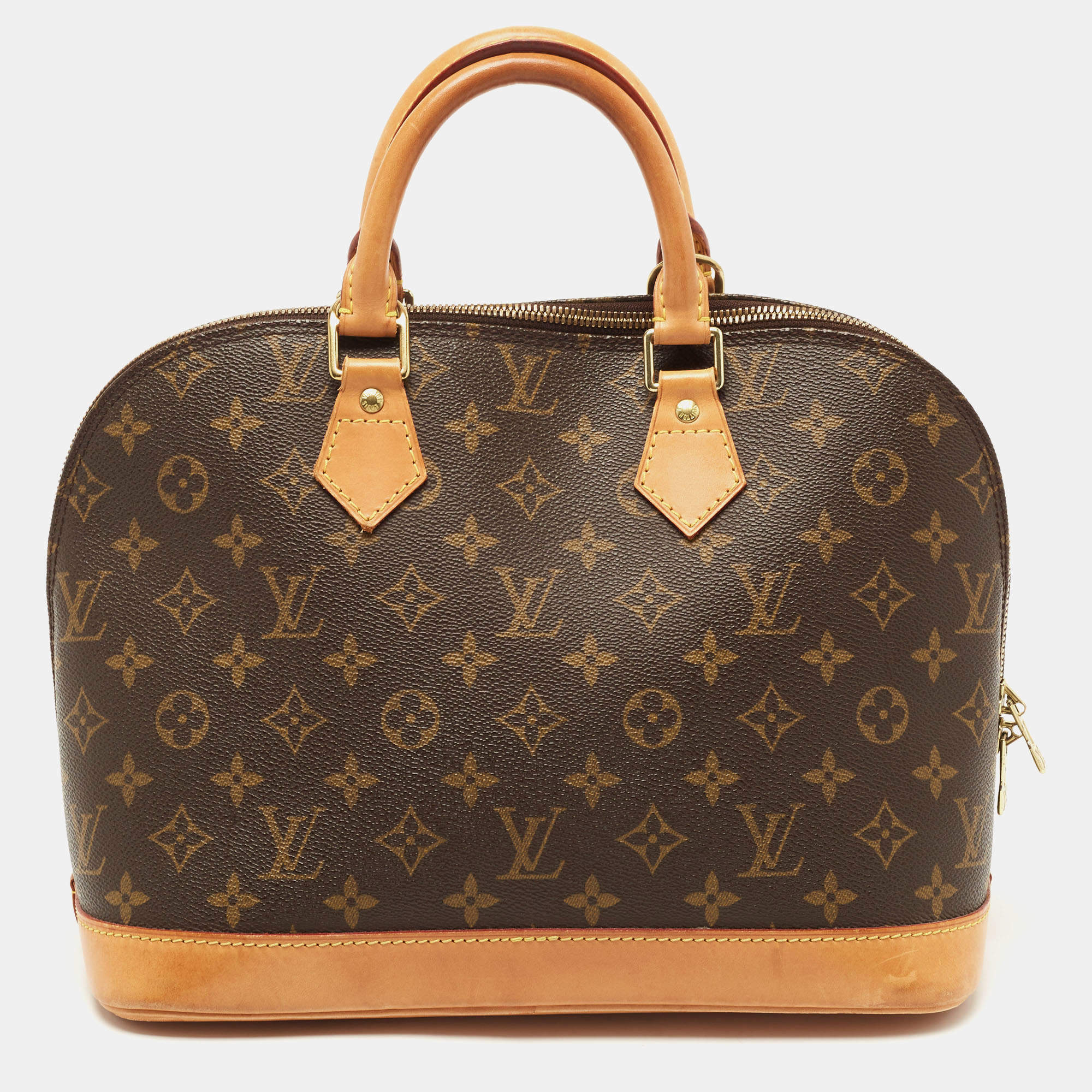 Pre Owned Louis Vuitton Monogram Canvas Alma PM Bag