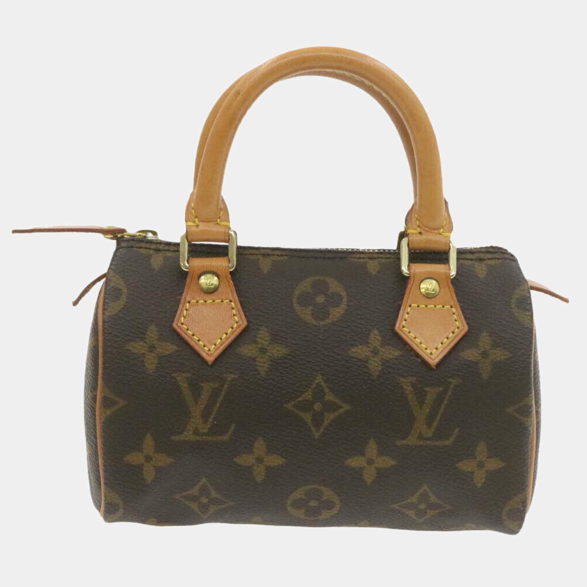 LV Louis Vuitton Nano Speedy Mini Handbag Cosmetic Bag from Timeless
