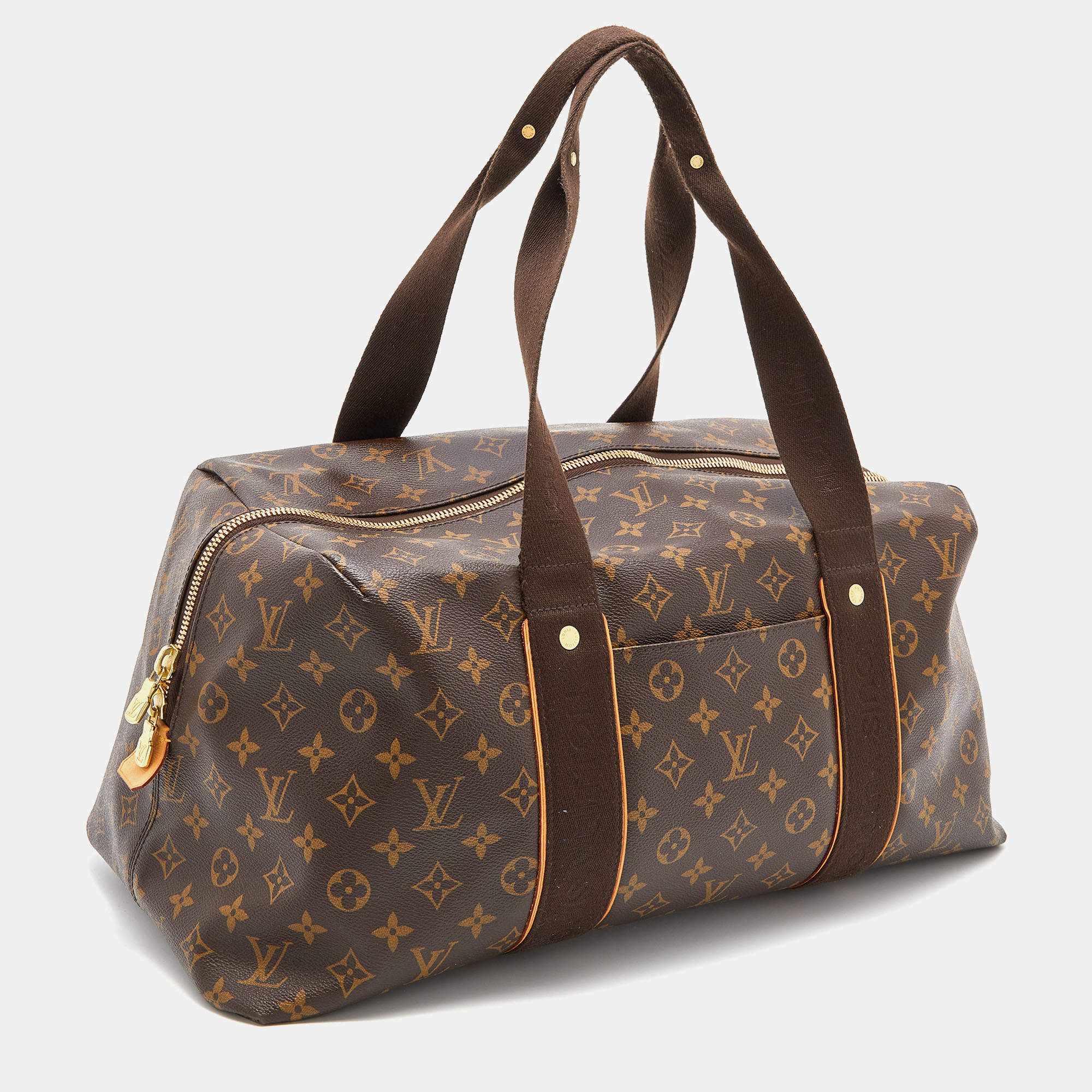 tas handbag Louis Vuitton Beaubourg Weekender Monogram Handbag
