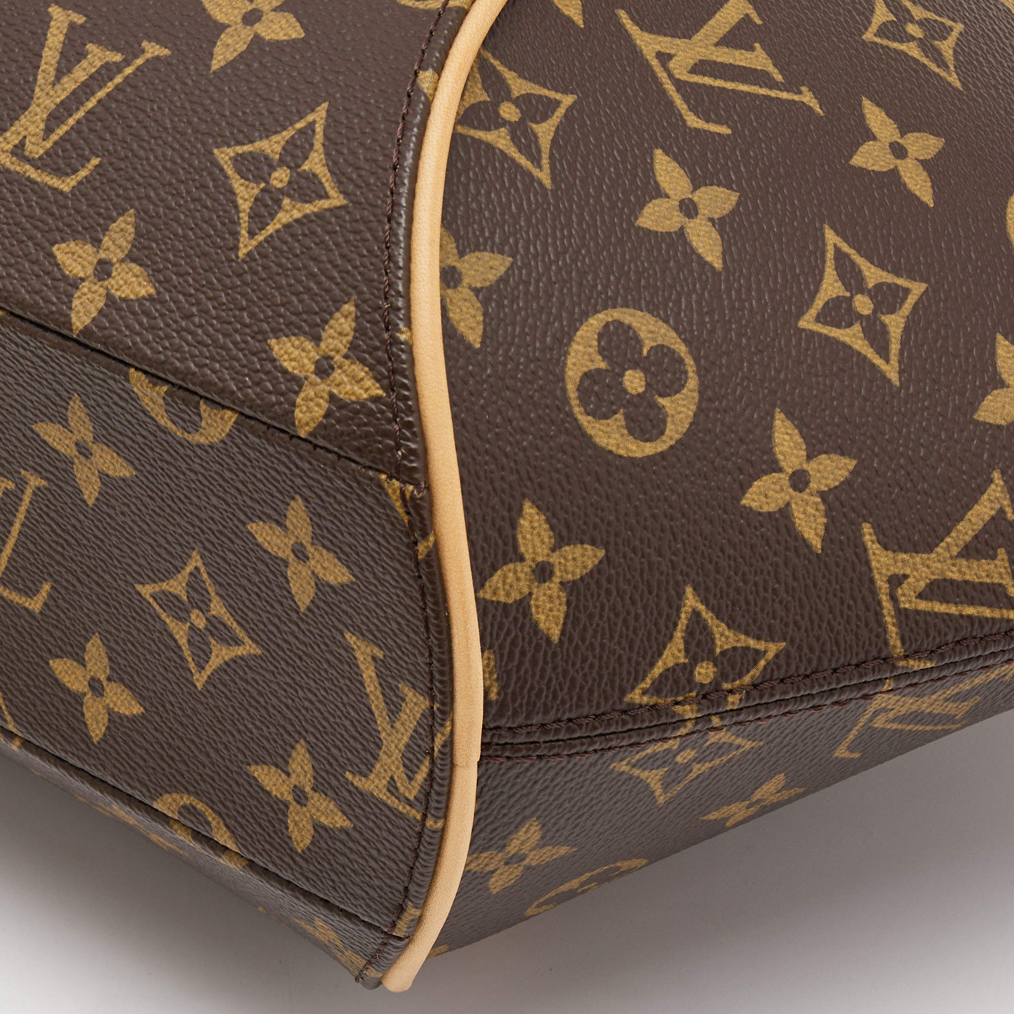 Ellipse cloth tote Louis Vuitton Brown in Cloth - 22120800