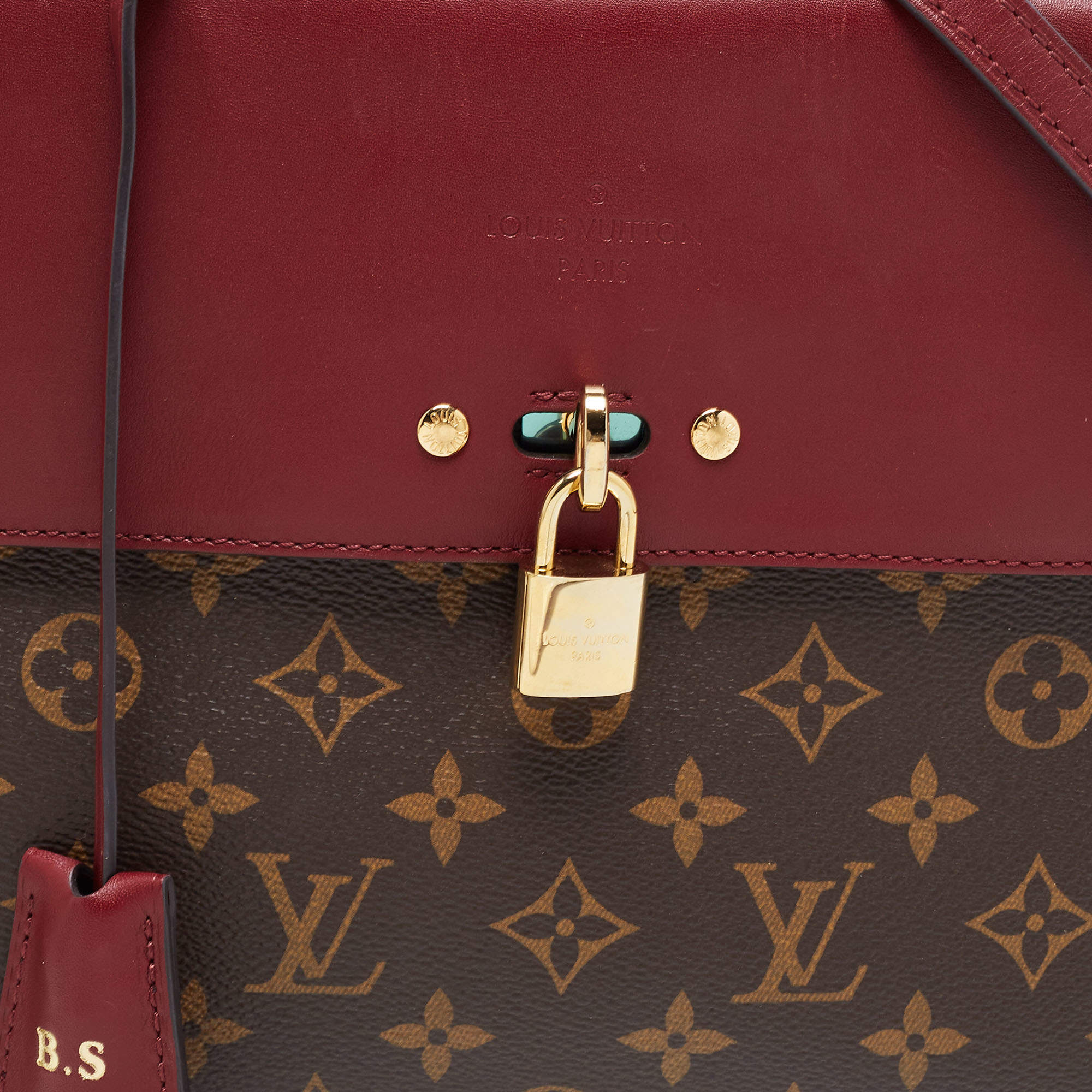 Louis Vuitton Top Handle Venus Monogram Cerise Cherry in Toile