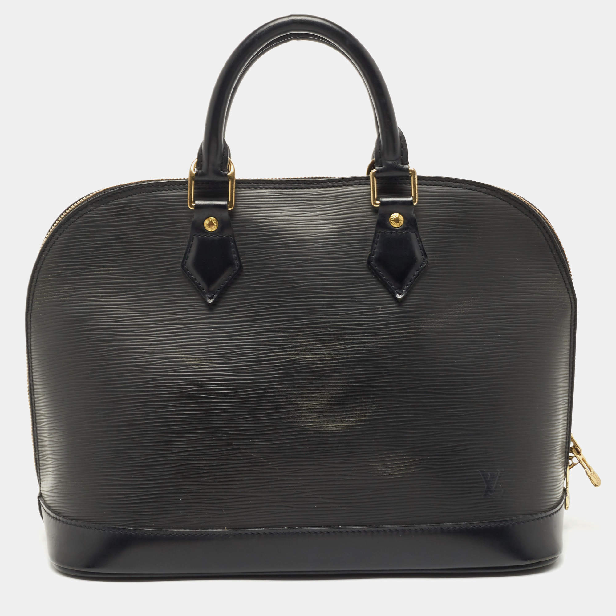 Heritage Vintage: Louis Vuitton Black Epi Leather One Strap