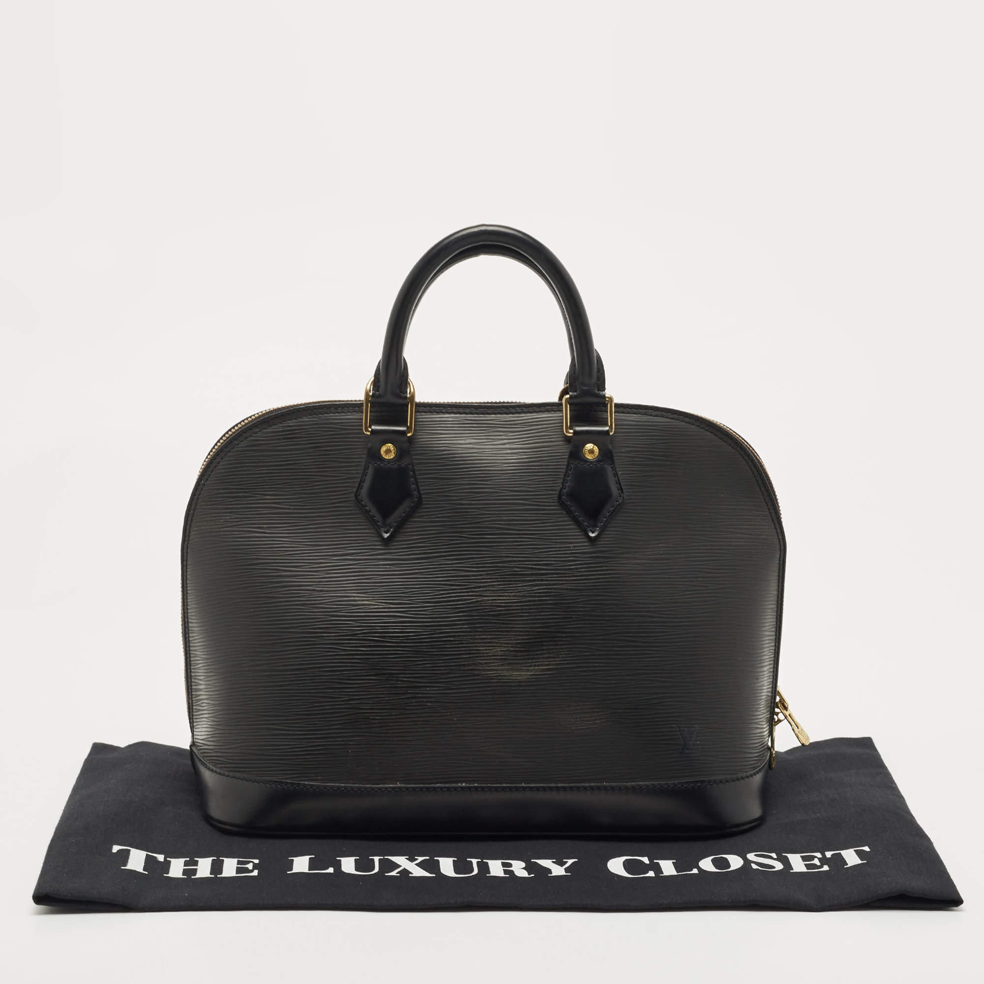 Louis Vuitton Neo Alma Bag BB Monogram Empriente Black in Grained Cowhide  Leather with Gold-tone - US