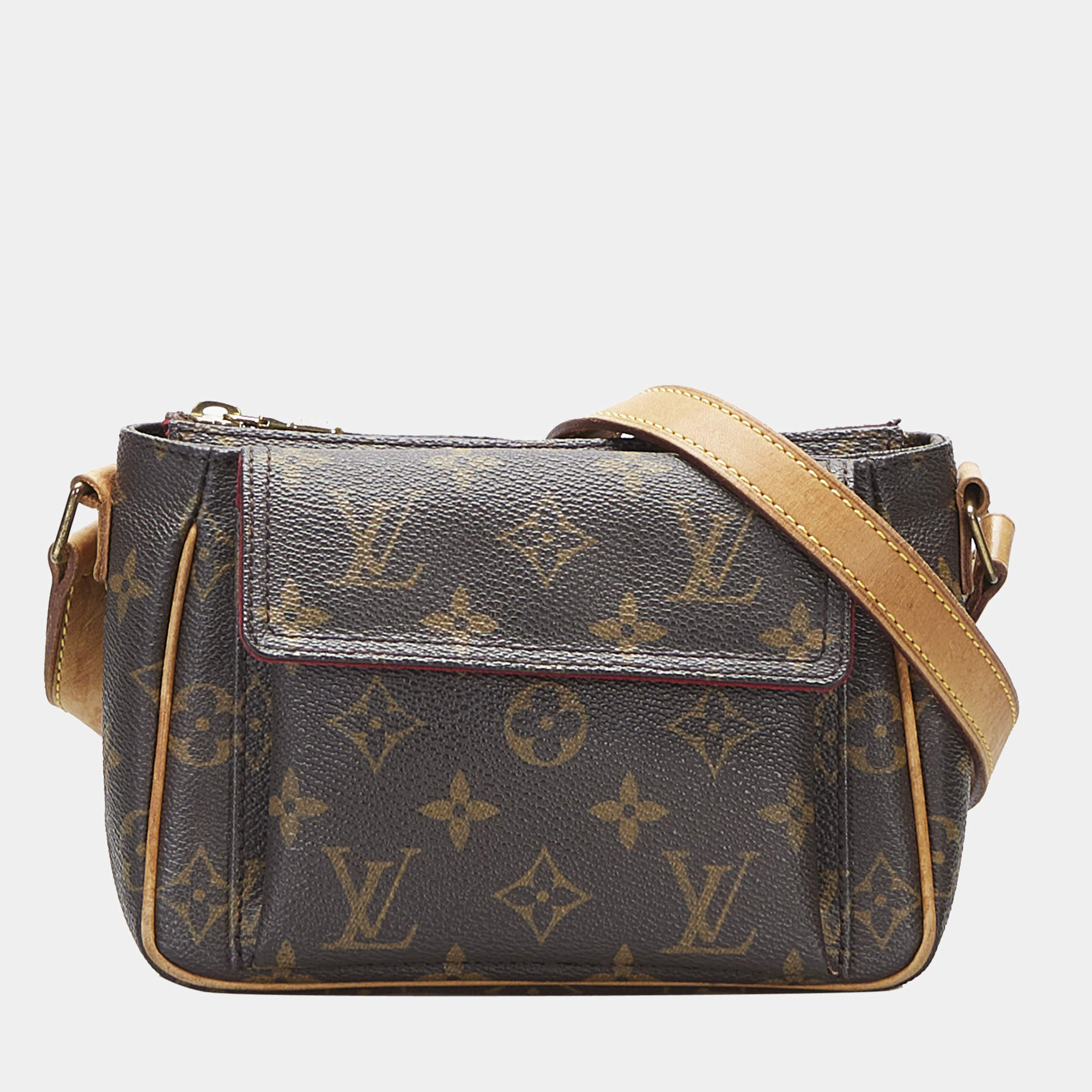 Louis Vuitton Classic Monogram Canvas Viva Cite MM Shoulder Bag