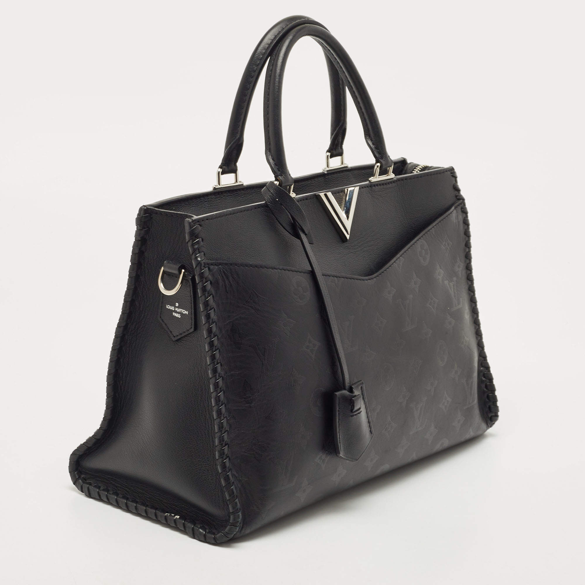 LOUIS VUITTON Very Zipped Tote Shoulder Hand bag M54147