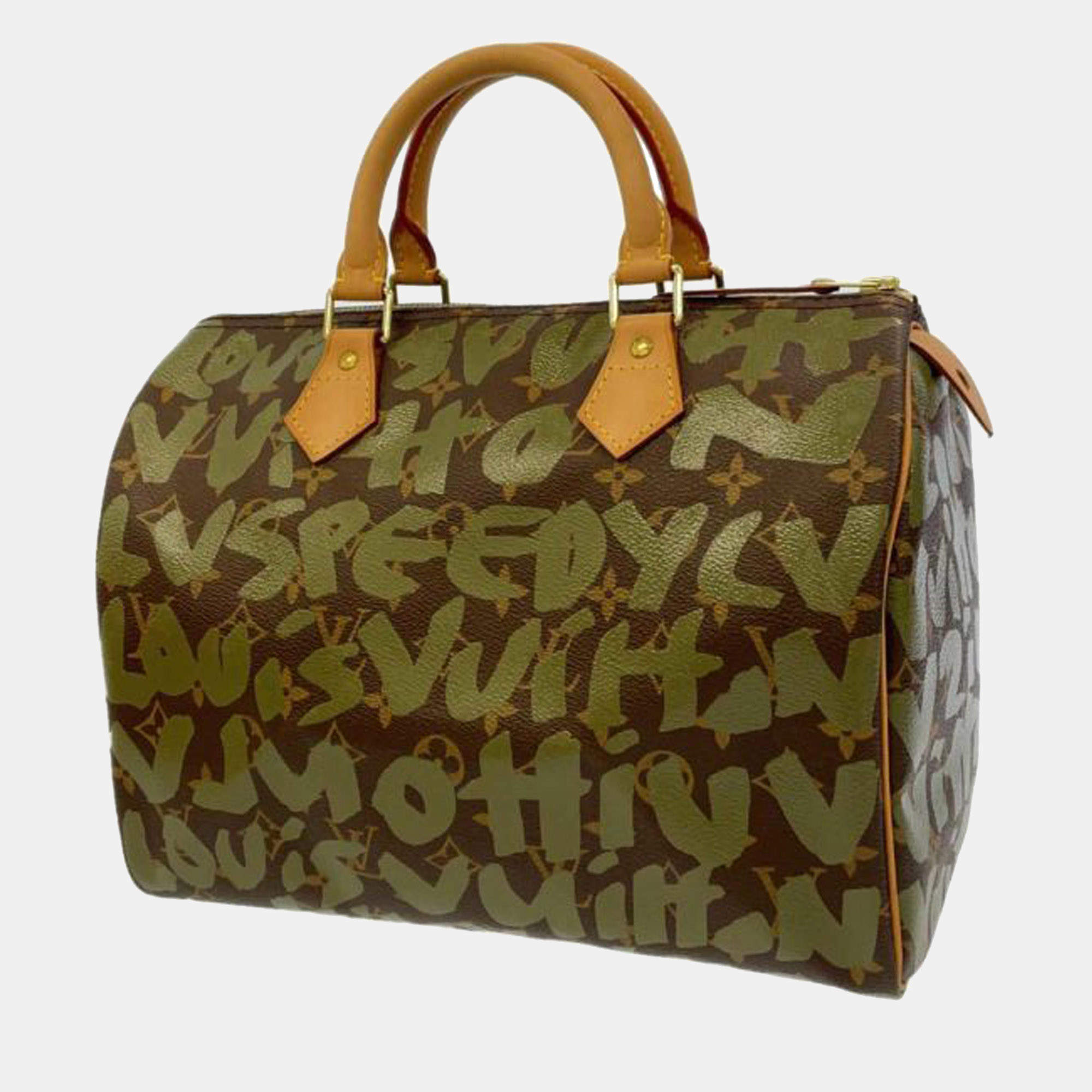 Louis Vuitton x Stephen Sprouse Speedy Monogram Graffiti 30 Brown