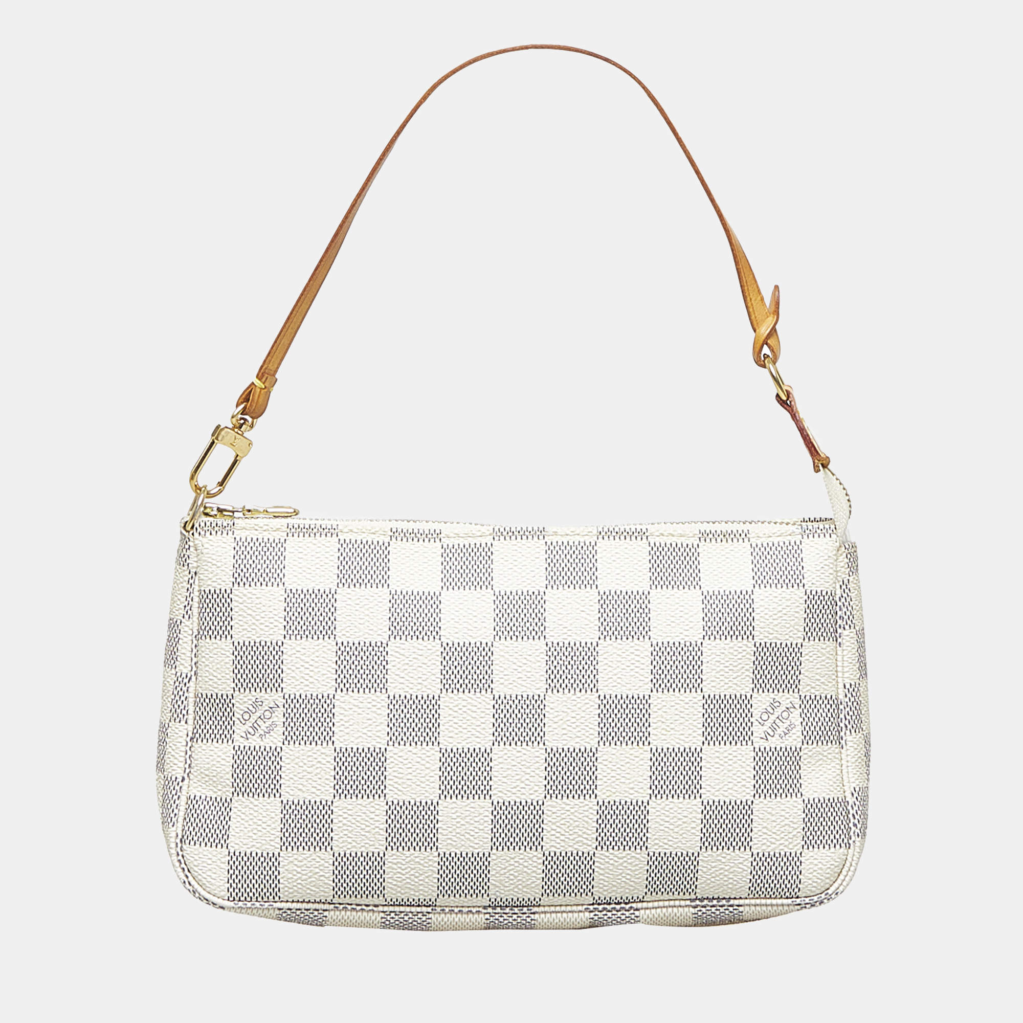Louis Vuitton Damier Azur Pochette Accessoires - White Handle Bags,  Handbags - LOU622582