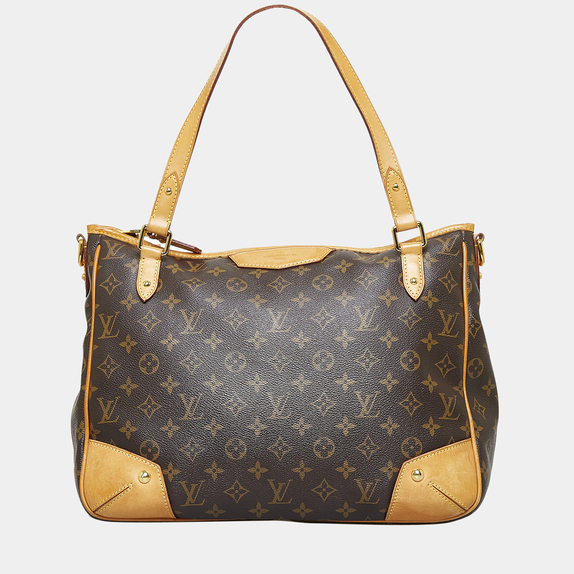 Louis Vuitton Monogram Deauville Bag MM Brown