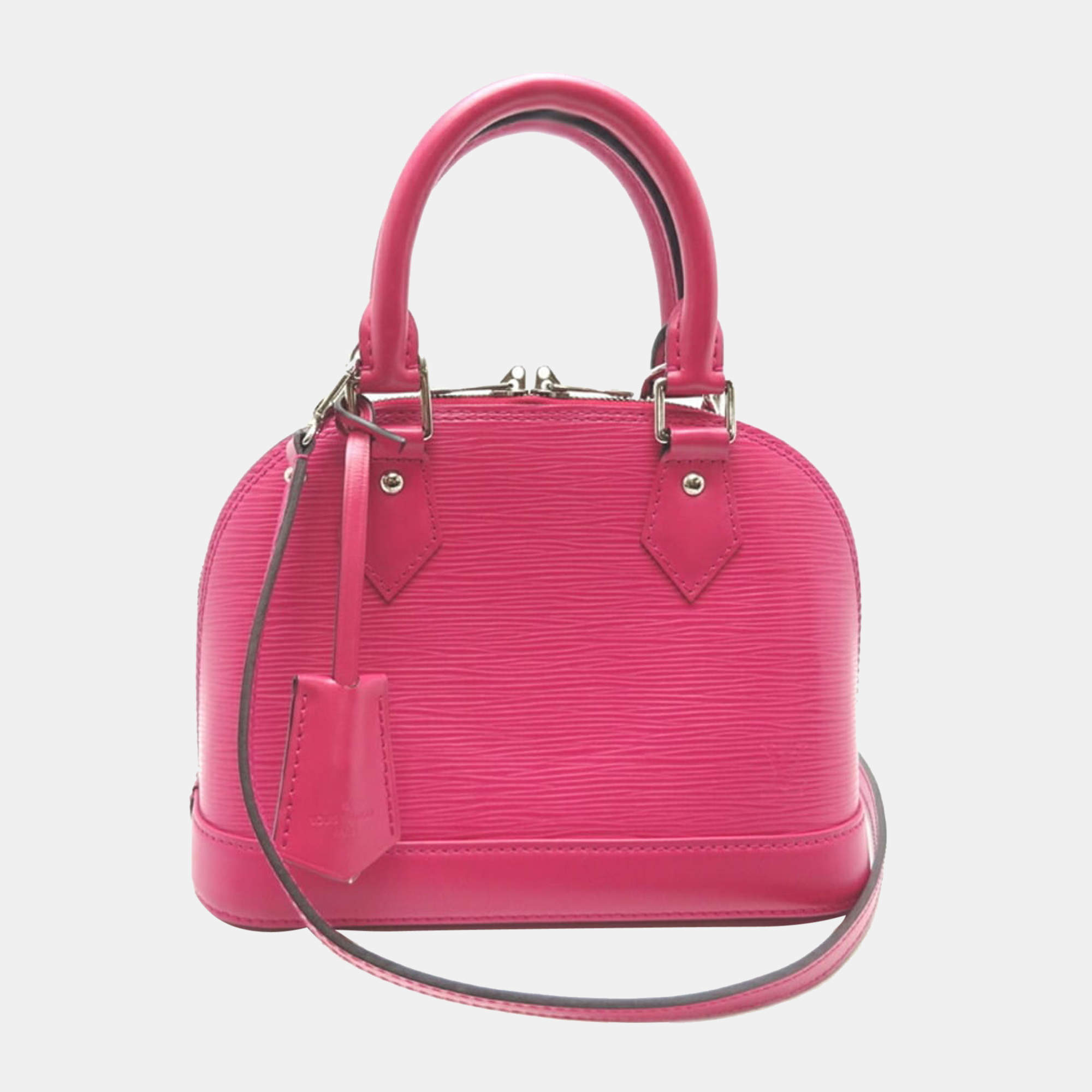 Louis Vuitton Hot Pink Epi Leather Alma BB Bag Louis Vuitton | The Luxury  Closet