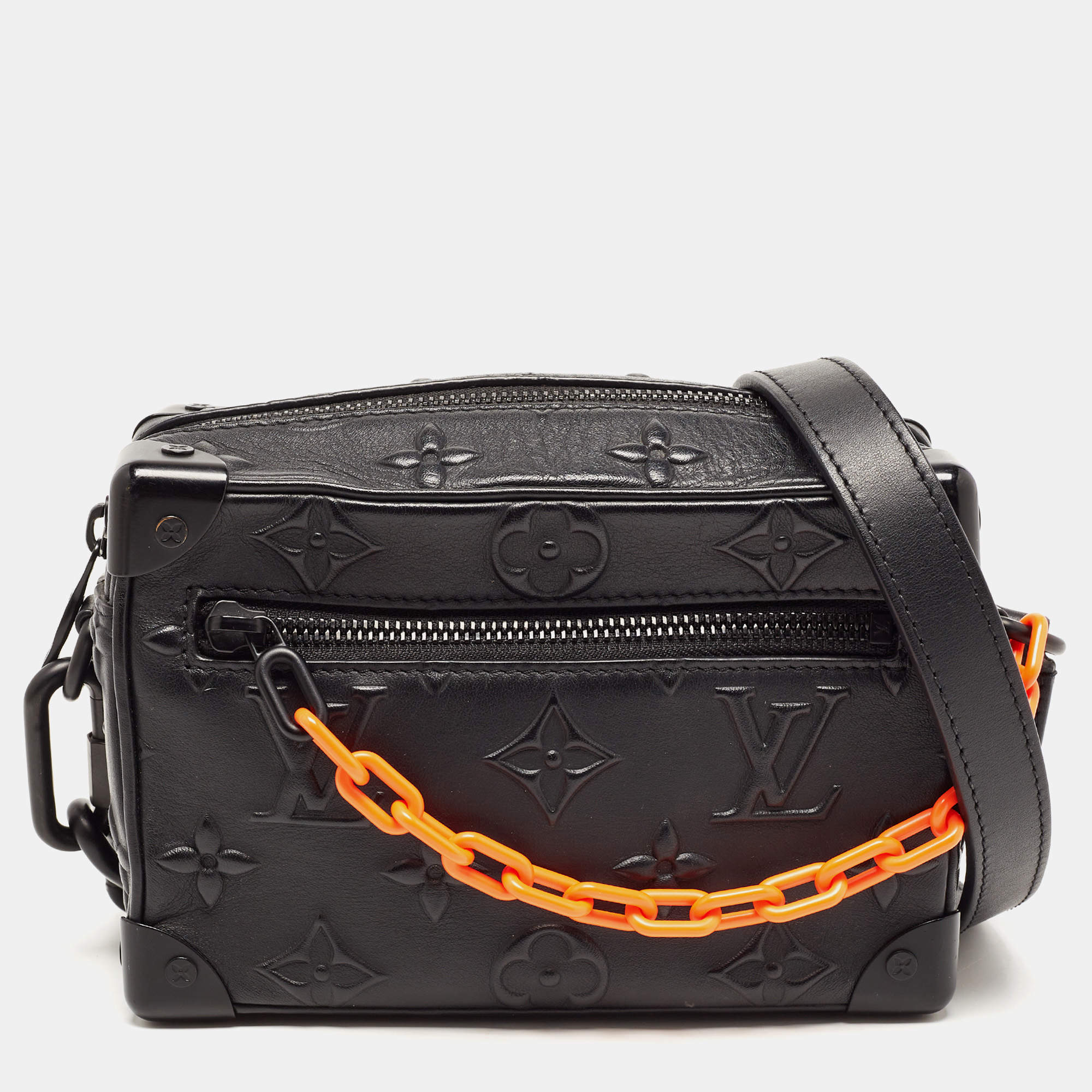 Louis Vuitton Soft Trunk Monogram Dark Prism in PVC/Leather with Matte  Black - US
