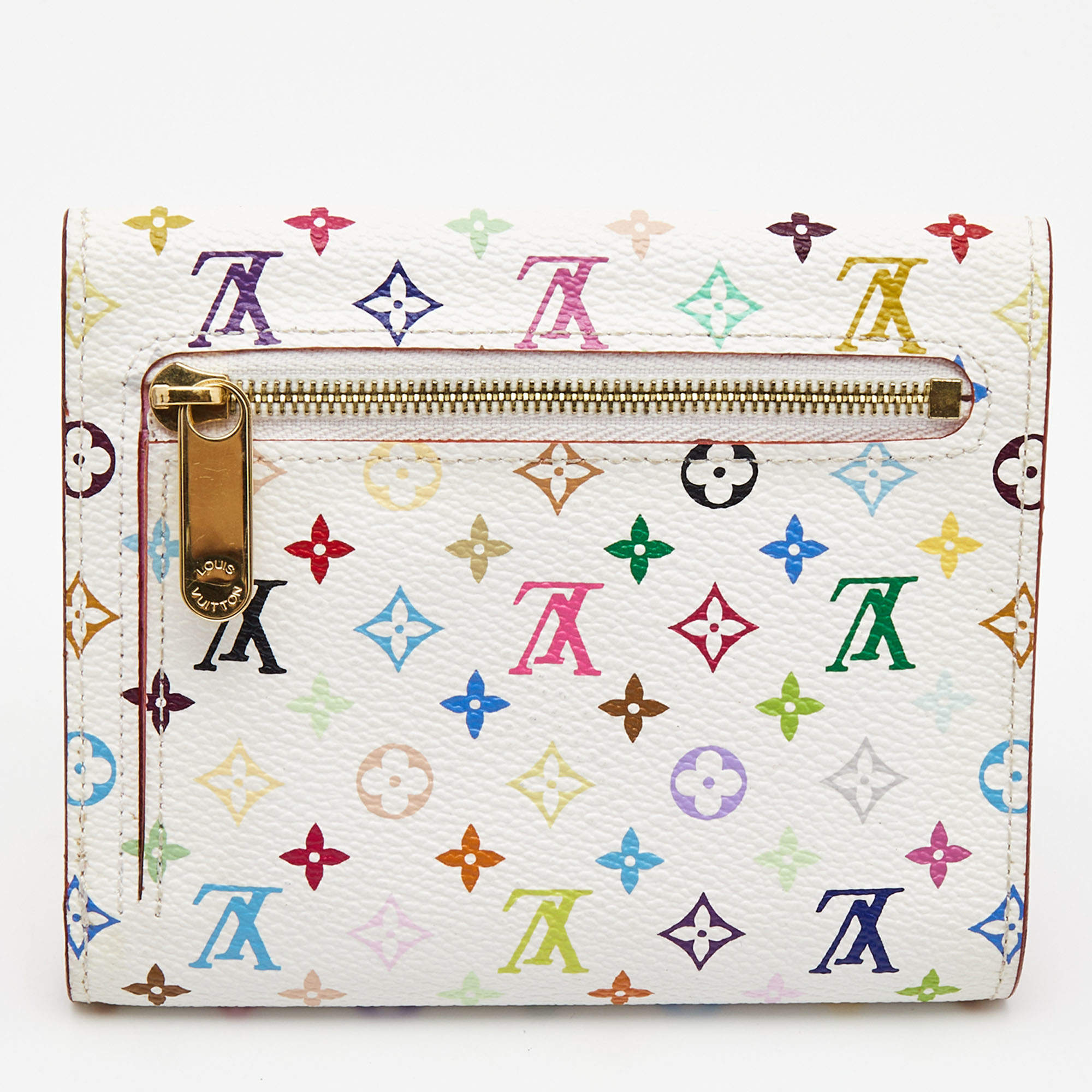 What's in my Wallet? Louis Vuitton Joey Wallet Multicolor White