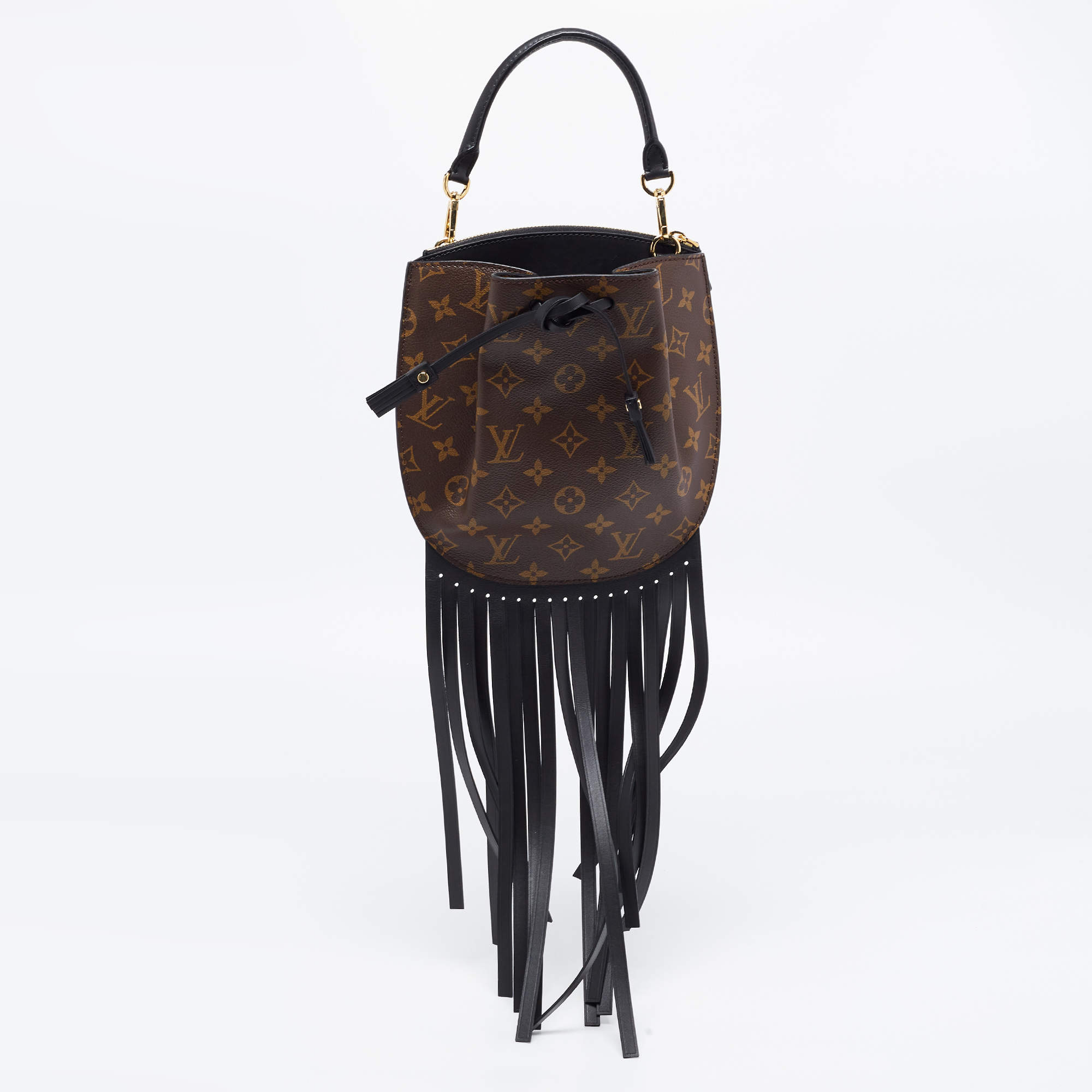 Louis Vuitton Monogram Canvas Fringed Noe Bag - Yoogi's Closet