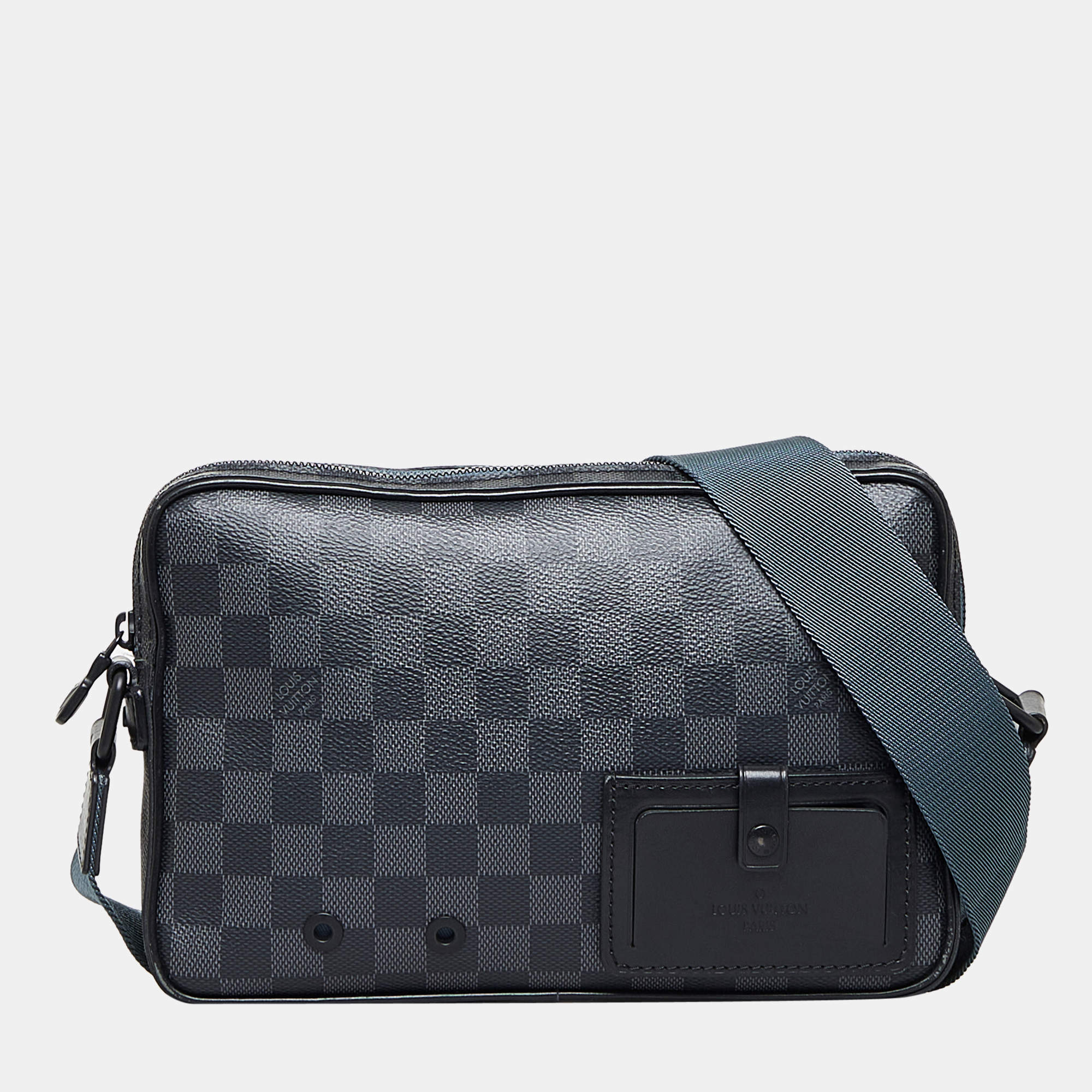 Louis Vuitton Pochette Alpha Triple Damier Graphite Black 2176133
