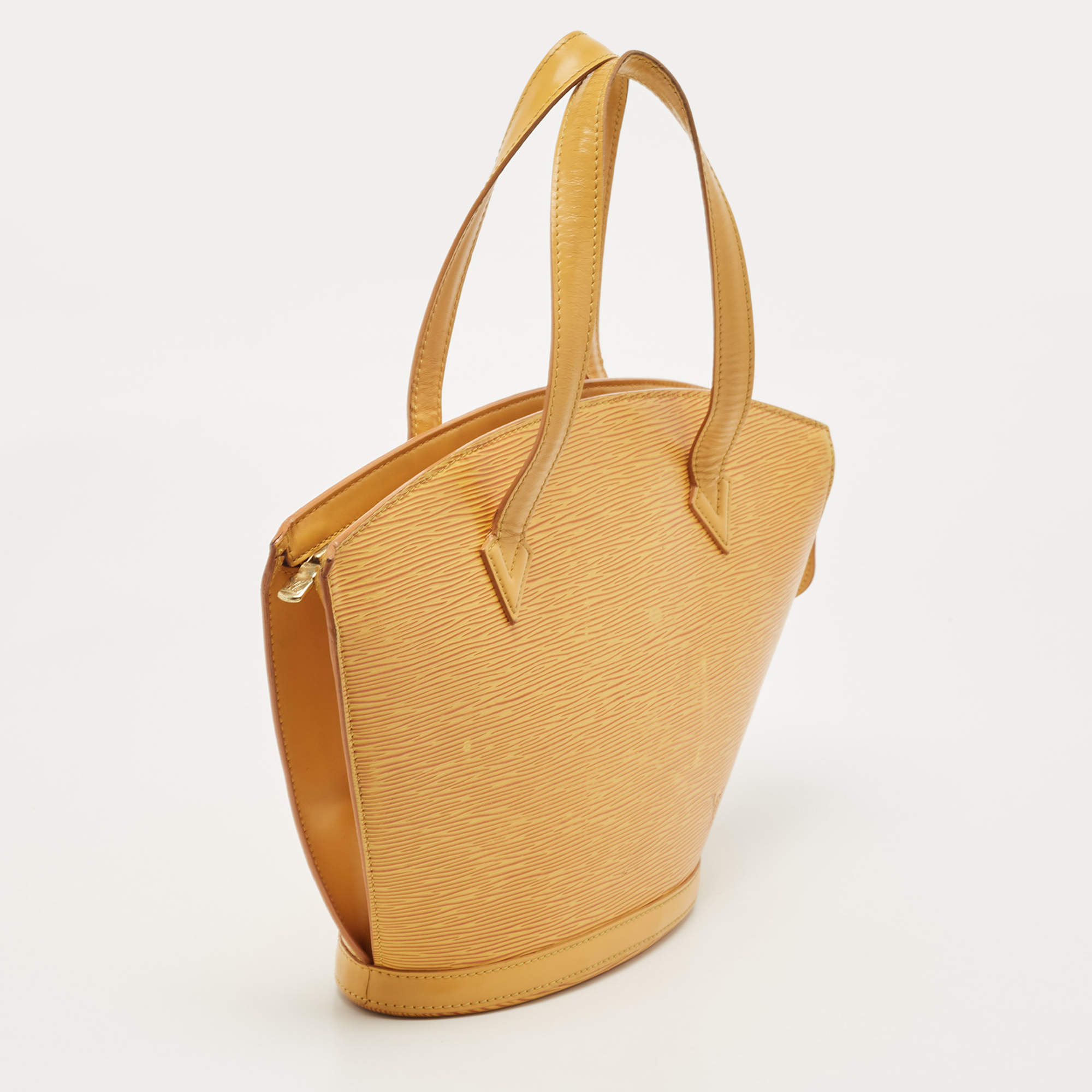 Authenticated Used Louis Vuitton Epi Saint Jacques M52279 Tassili Yellow  Bag Shoulder Ladies 