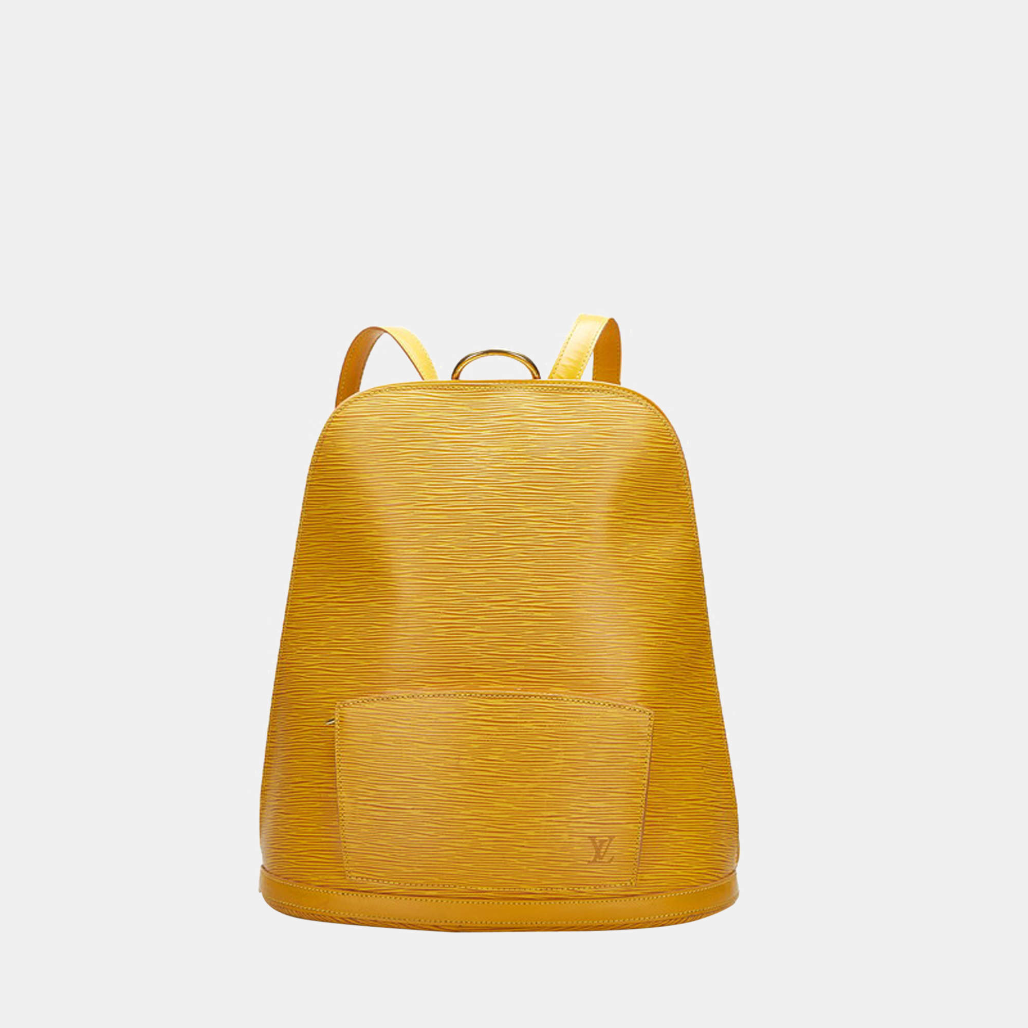 Louis Vuitton Yellow Epi Gobelins Backpack Louis Vuitton The Luxury