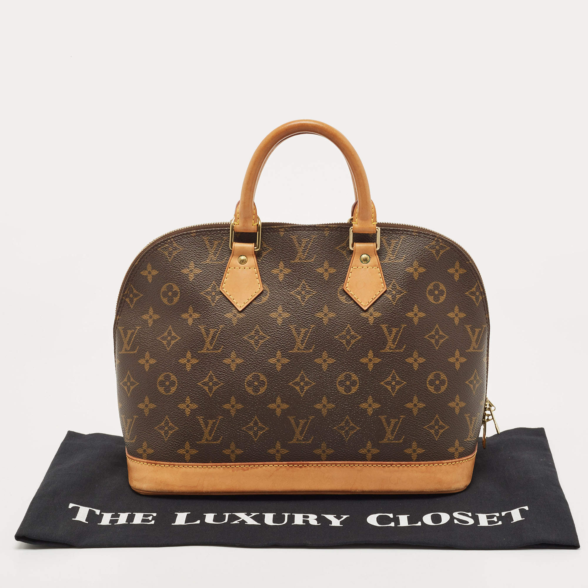 Louis Vuitton, Bags, Louis Vuitton Alma Bb Handbag Monogram Canvas