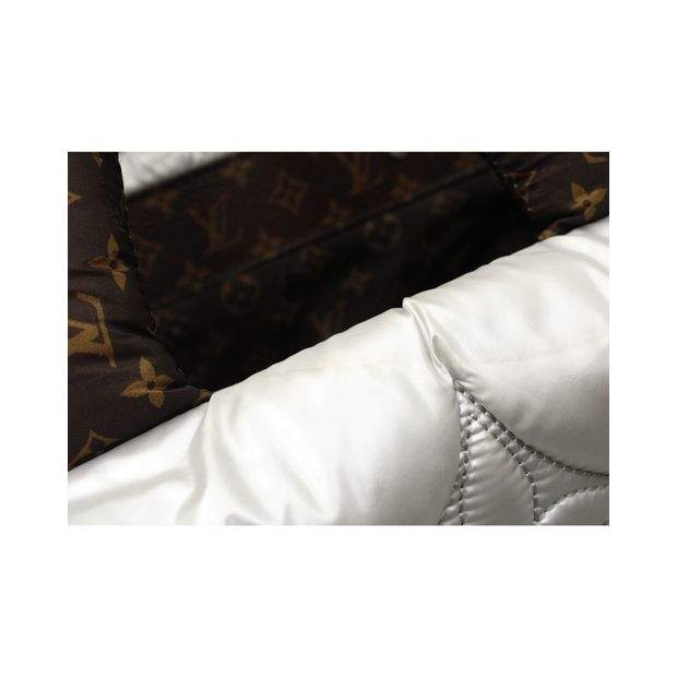 LOUIS VUITTON Econyl Monogram Pillow Giant Onthego MM Black 1177365