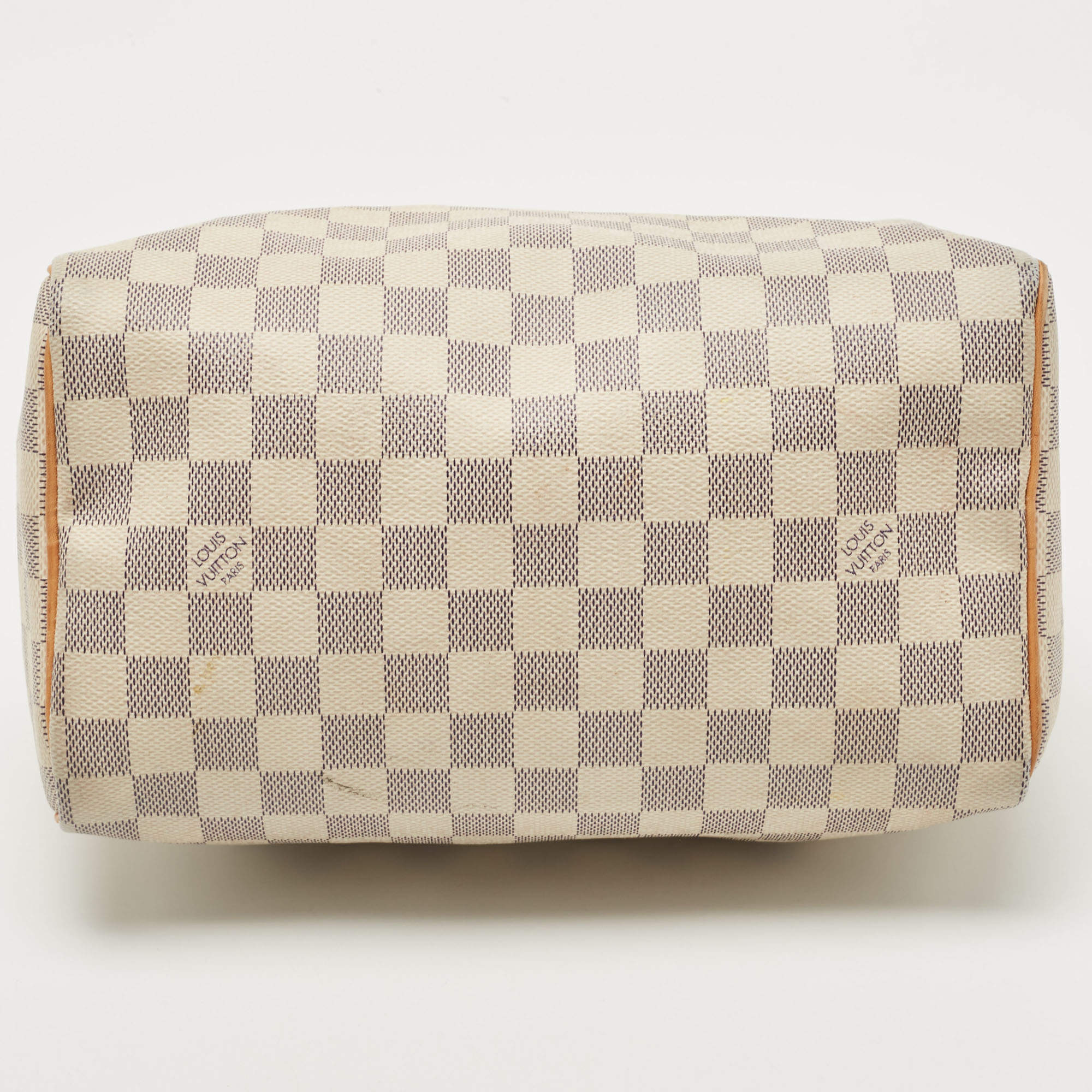 Louis Vuitton Speedy 25cm Damier Azur Canvas Handbag MSIXZDE 144020006256