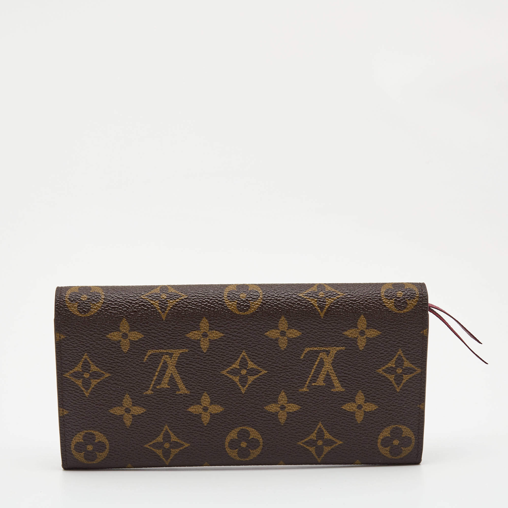 Louis Vuitton Monogram Canvas Fuchsia Clemence Wallet - Yoogi's Closet