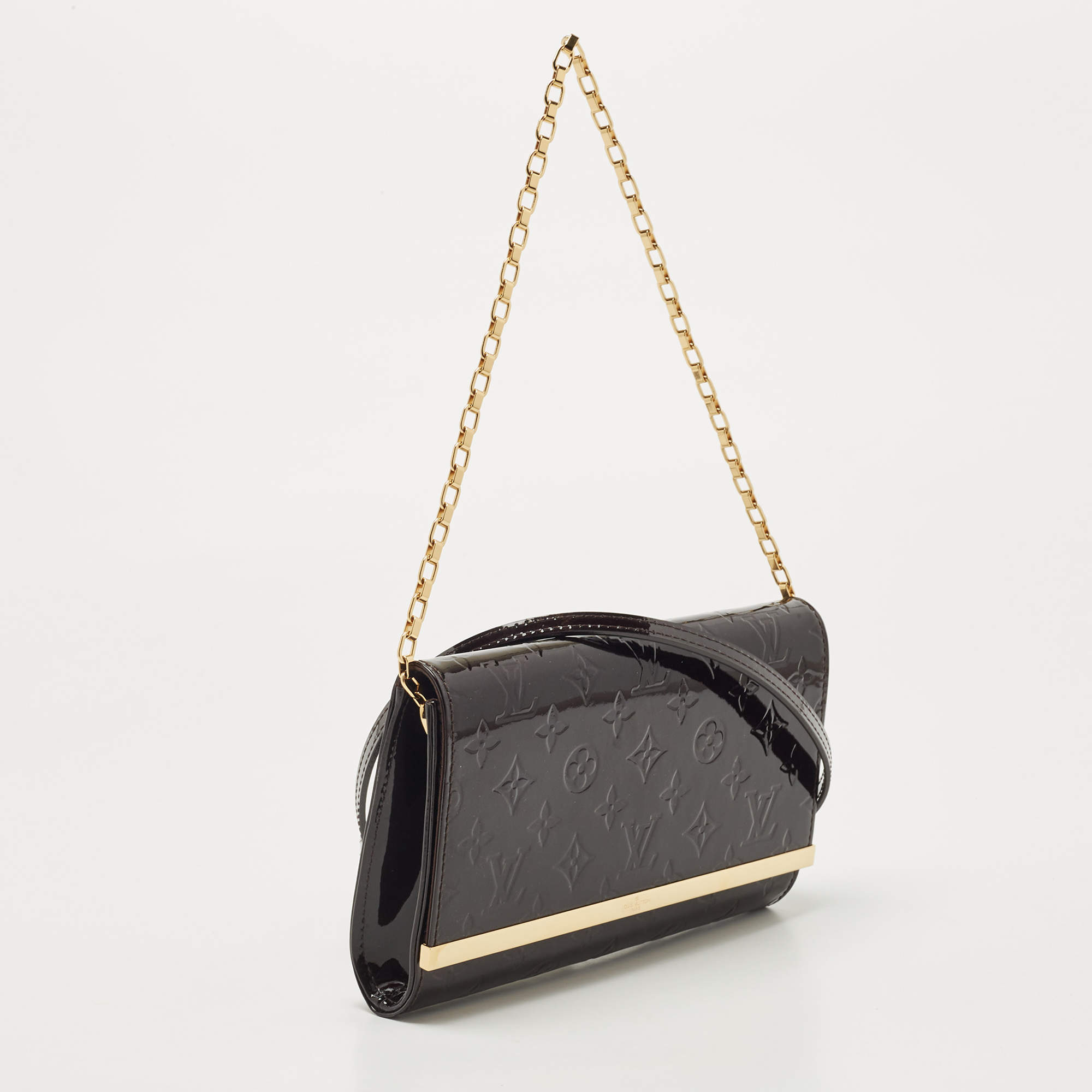 Louis Vuitton Monogram Vernis Ana Chain Pochette – The Closet