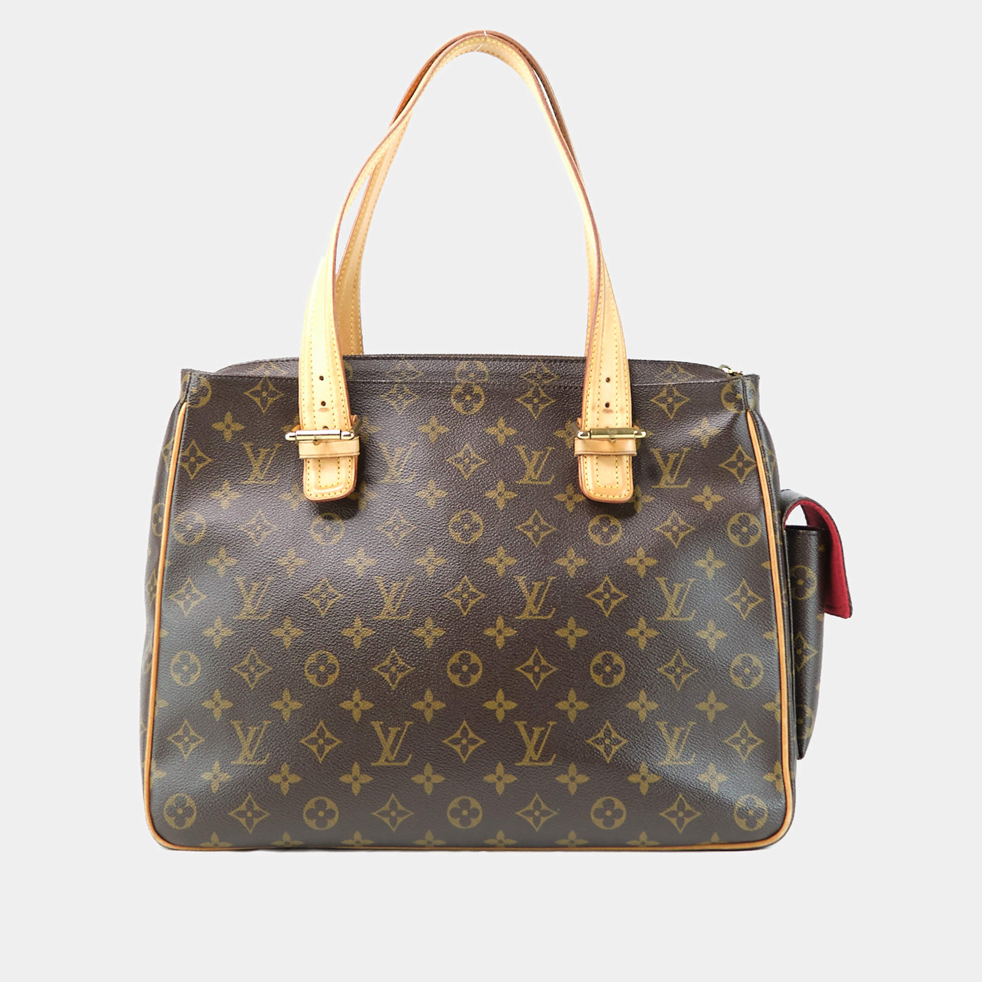 Brown Louis Vuitton Monogram Multipli-Cite Tote Bag