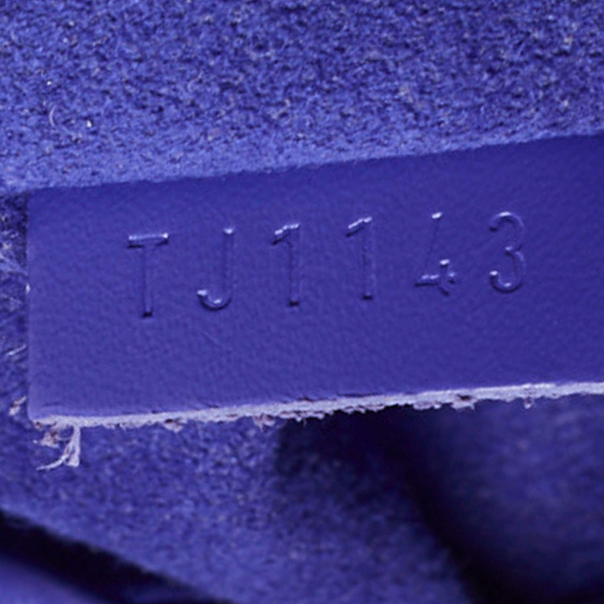 Louis Vuitton Coquelicot/Blue Epi Leather NeoNoe Bag - Yoogi's Closet