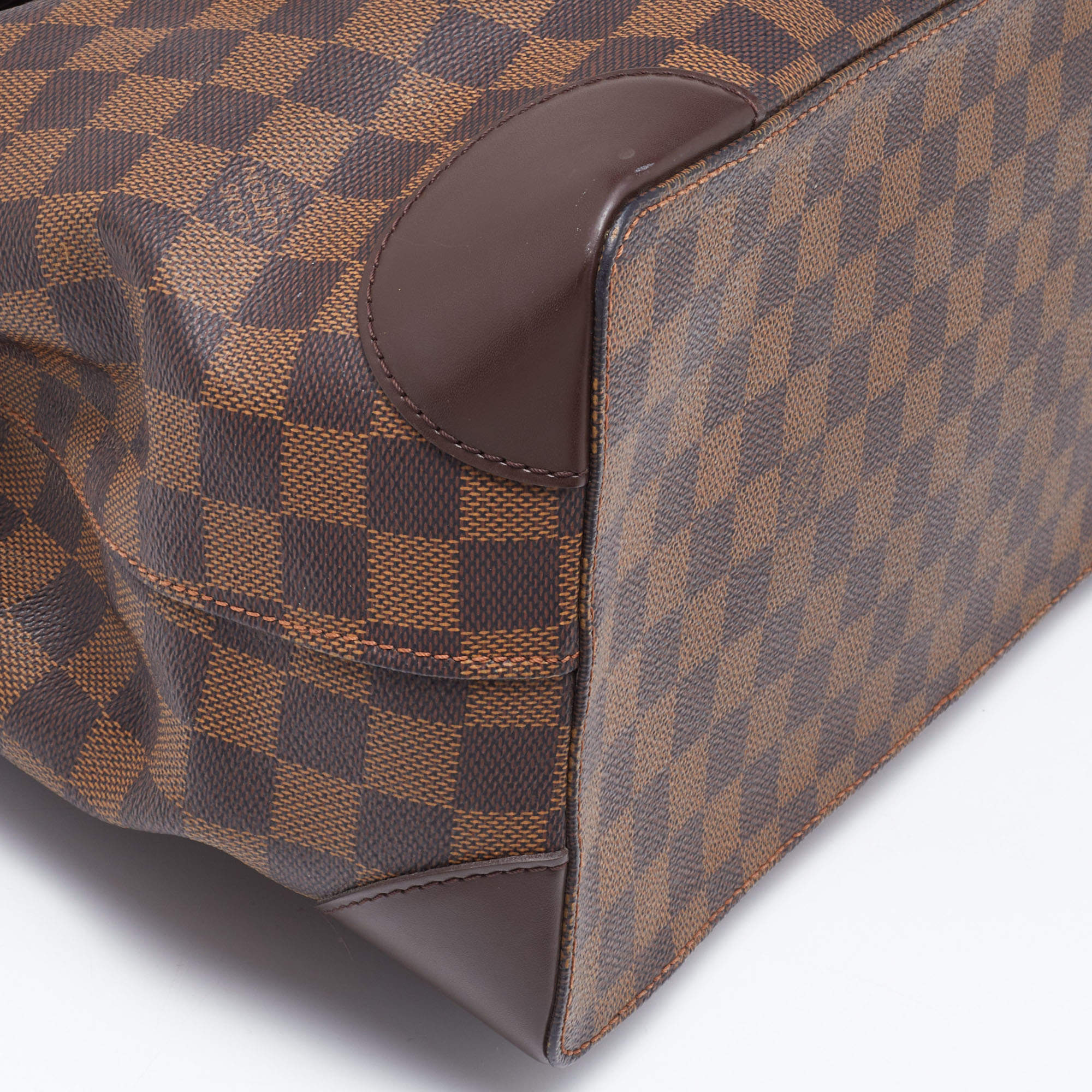 LOUIS VUITTON Damier Ebene Hampstead MM 91750