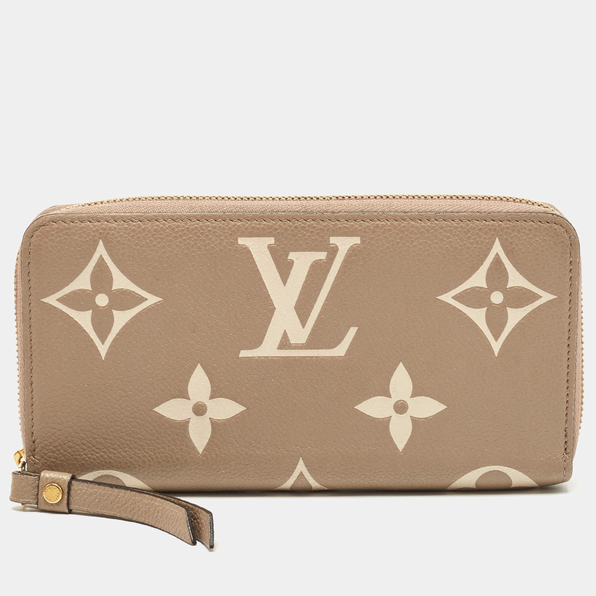 Louis Vuitton Brown Giant Monogram Reverse Zippy Continental