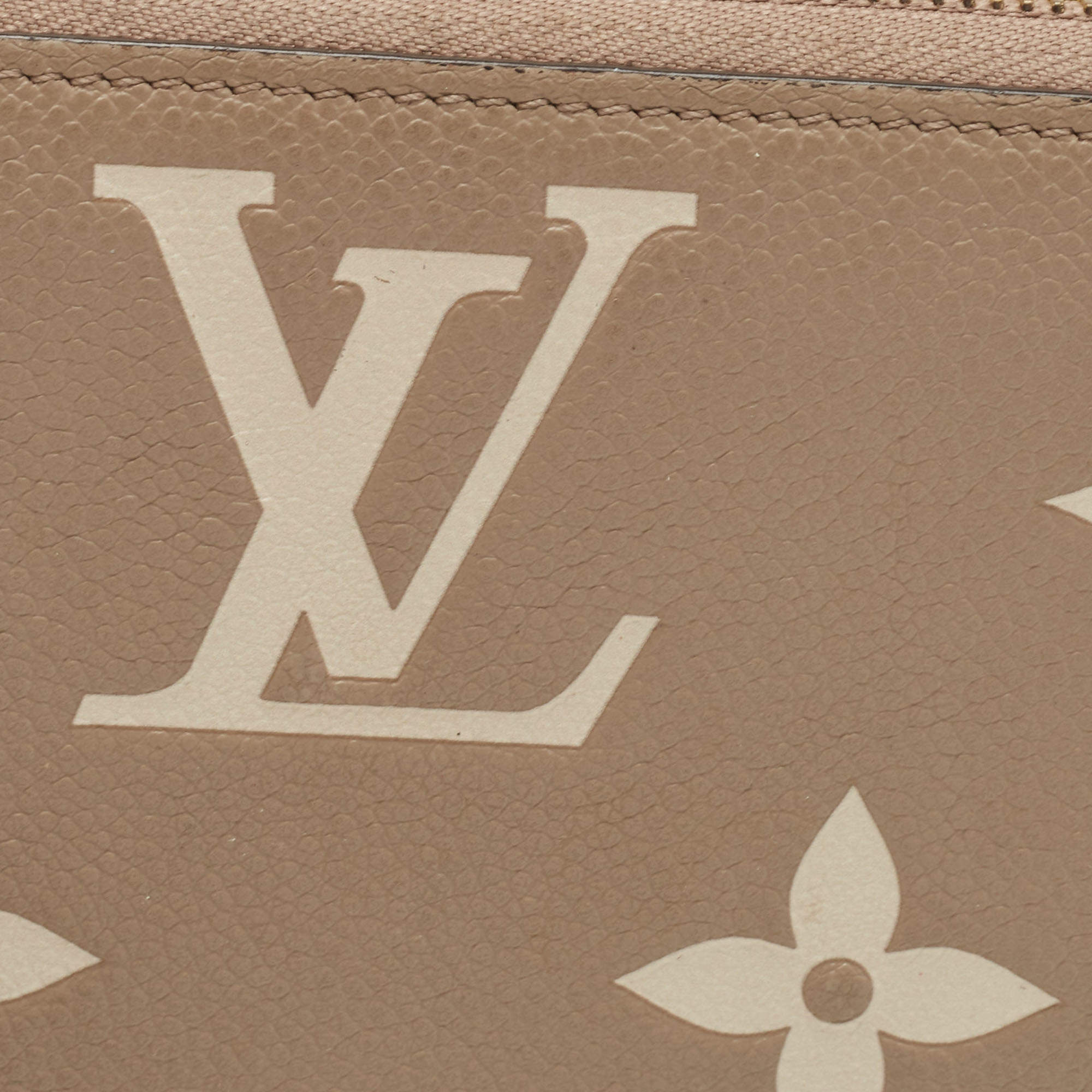 Louis Vuitton - Zippy Wallet - Monogram Leather - Tourterelle / Crème - Women - Luxury