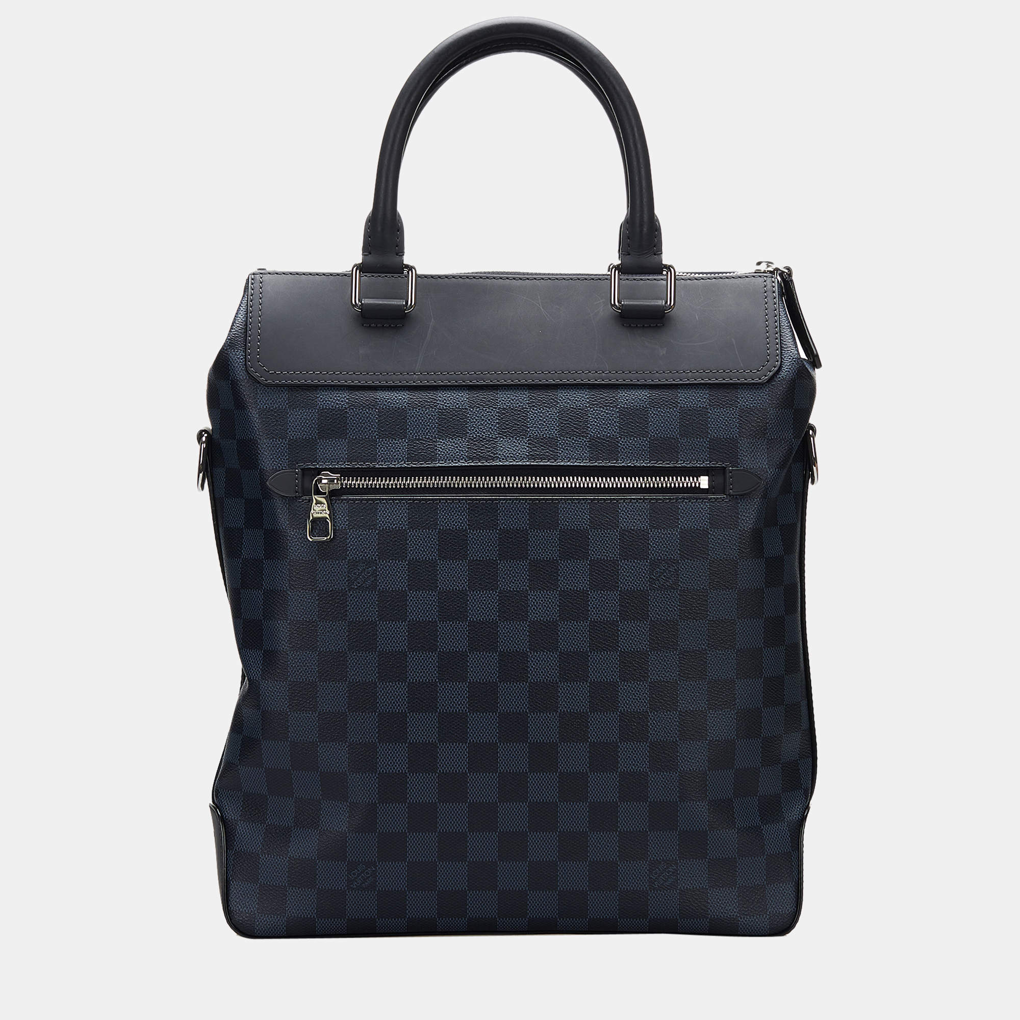 Louis Vuitton Greenwich Damier Cobalt Tote Bag Black