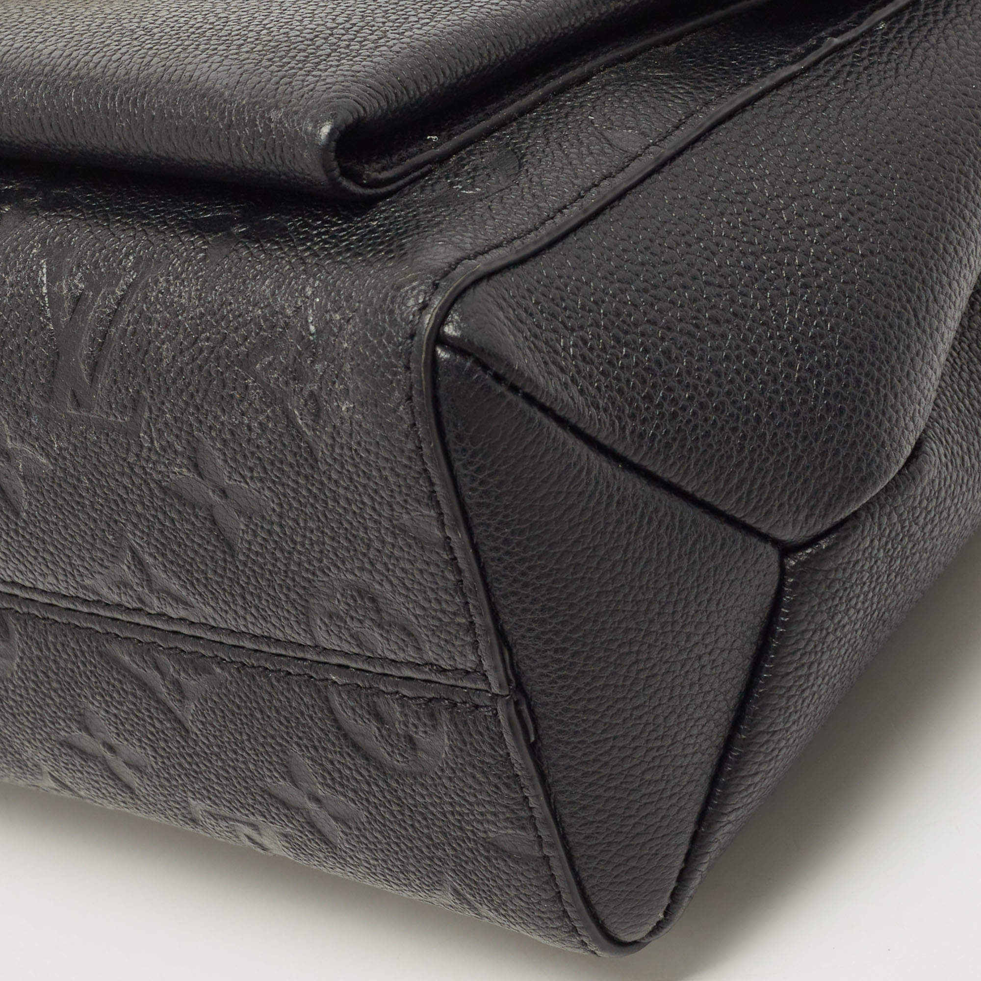 Louis Vuitton Vavin Handbag Monogram Empreinte Leather PM Black 2171041