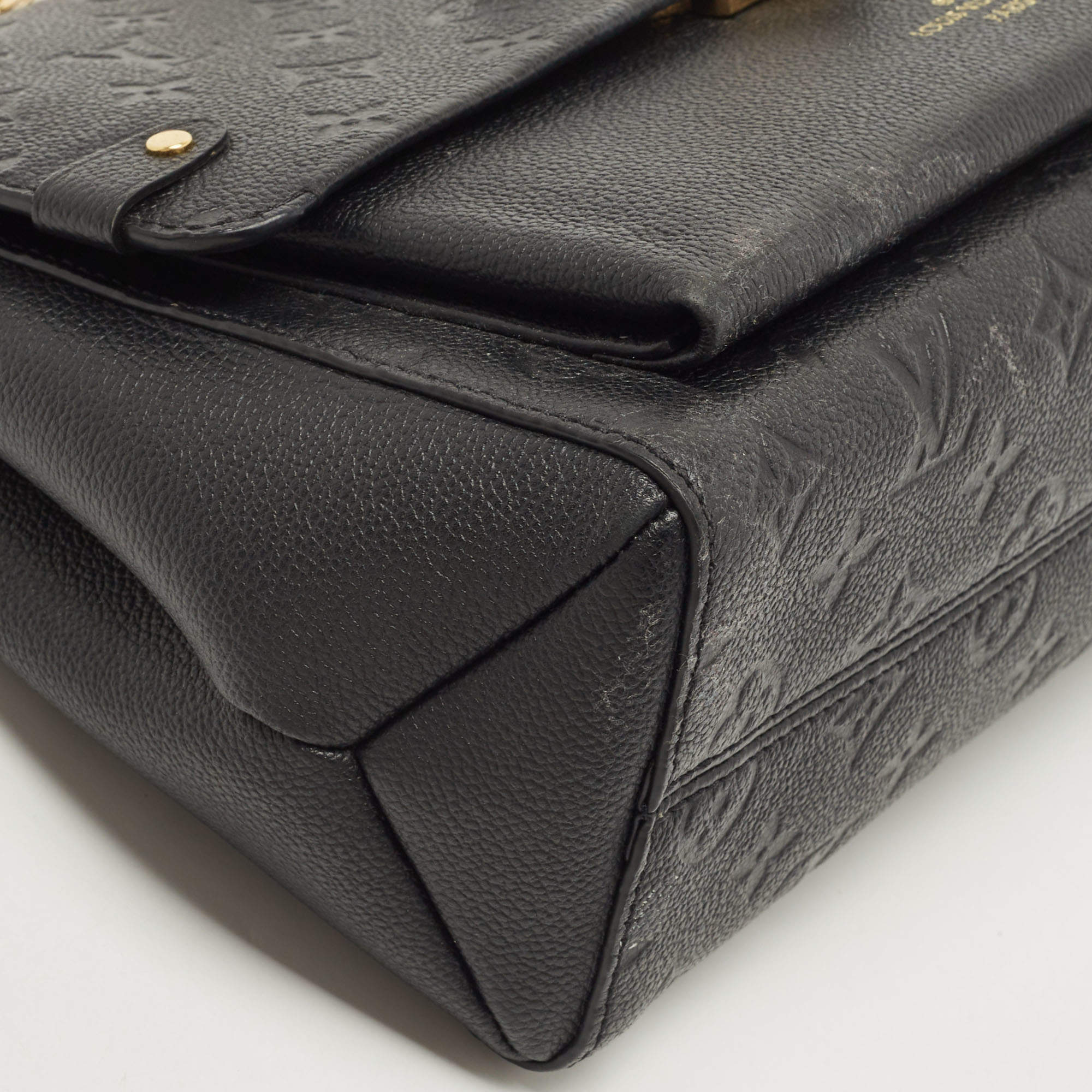 Vavin leather handbag Louis Vuitton Black in Leather - 36455262