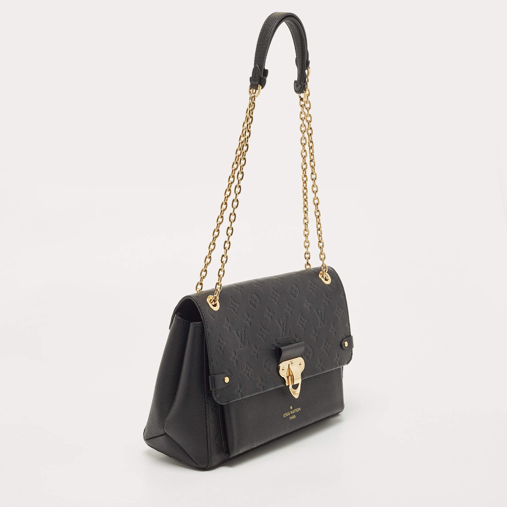 Vavin leather handbag Louis Vuitton Black in Leather - 33283651