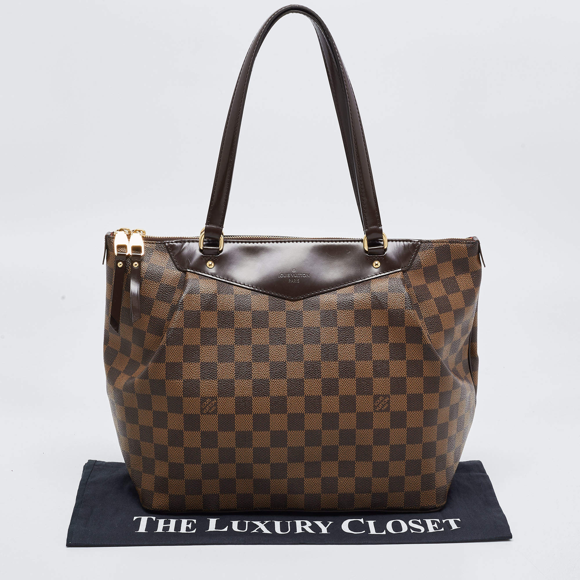 [Japan Used Bag] Used Louis Vuitton Shoulder Bag/Pvc/Red/Plain Bag