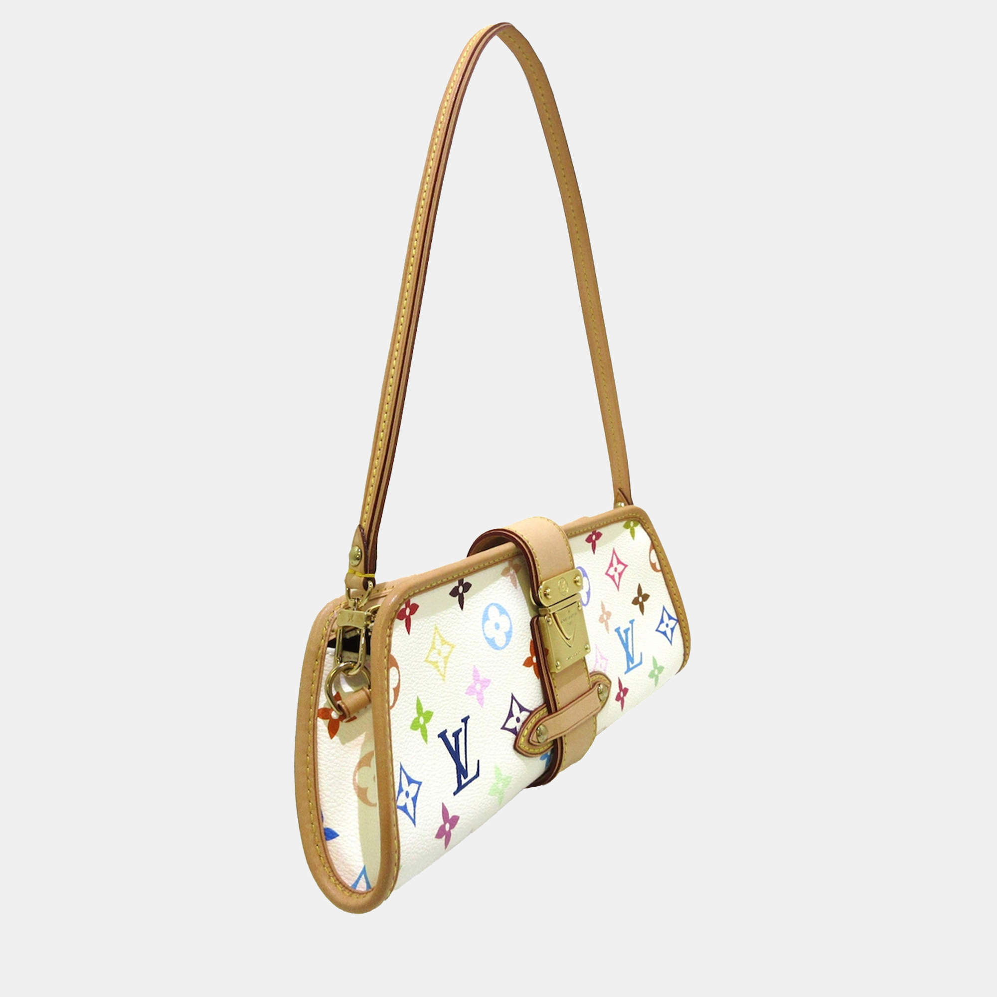 Louis Vuitton, Bags, Louis Vuitton Shirley Murakami Monogram Multicolor  Crossbody Bag Clutch Purse