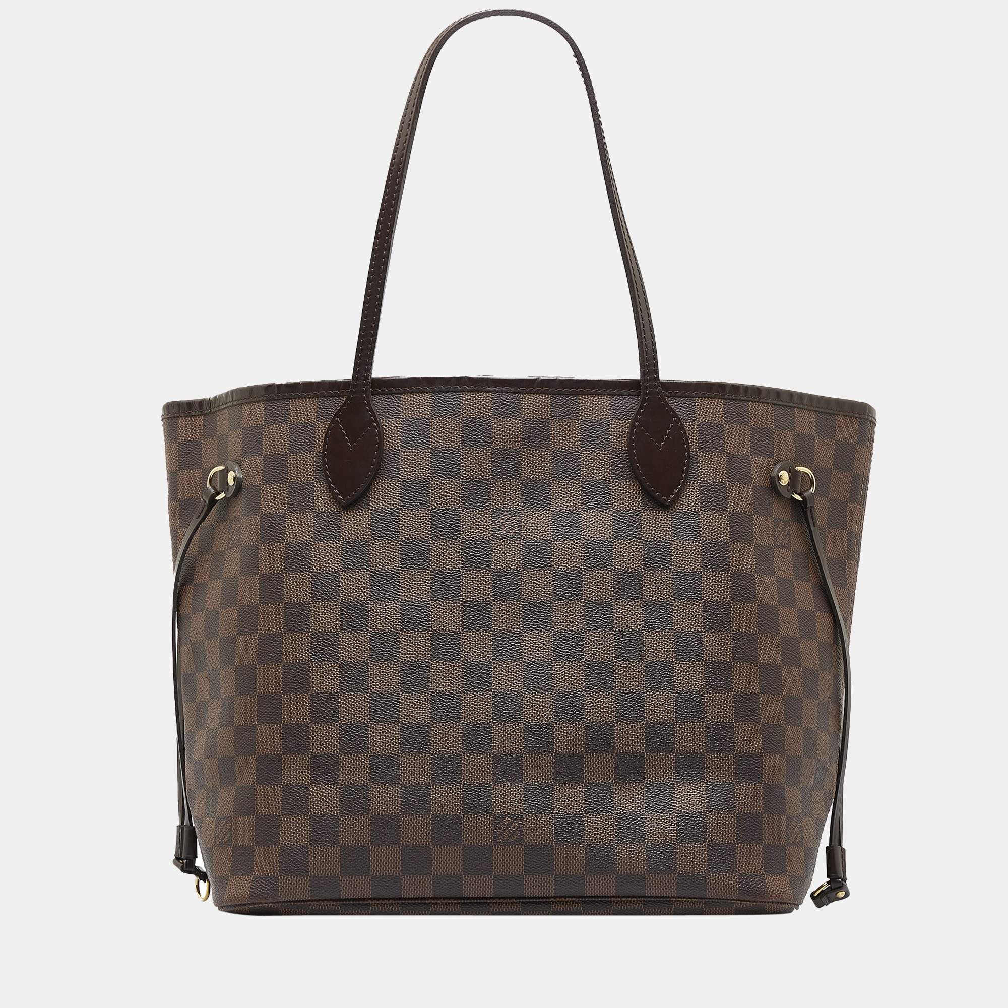 Louis Vuitton Womens Monogram Coated Canvas Looping GM M51145 Tote Bag Handbag