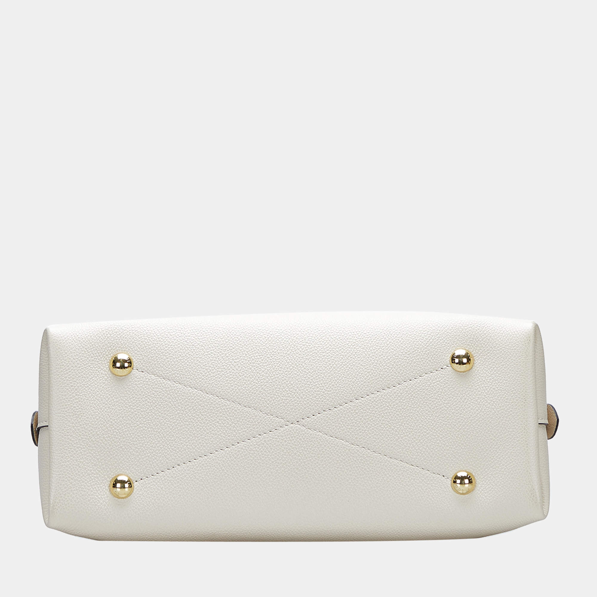 Louis Vuitton White Monogram Empreinte Neo Alma PM Leather ref.950203 -  Joli Closet