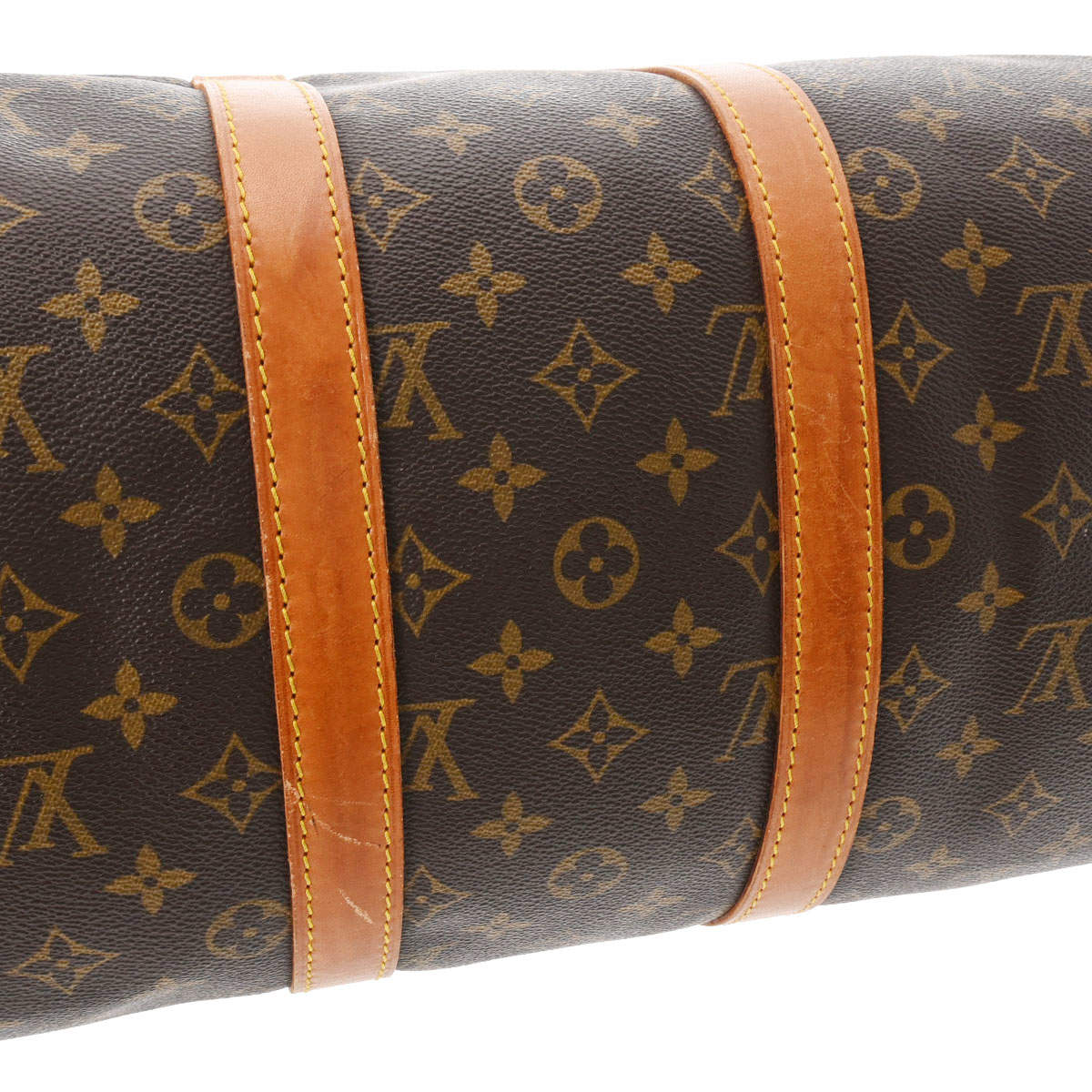 Louis Vuitton LV Boston Bag Keepall 45 Brown Monogram 3902432