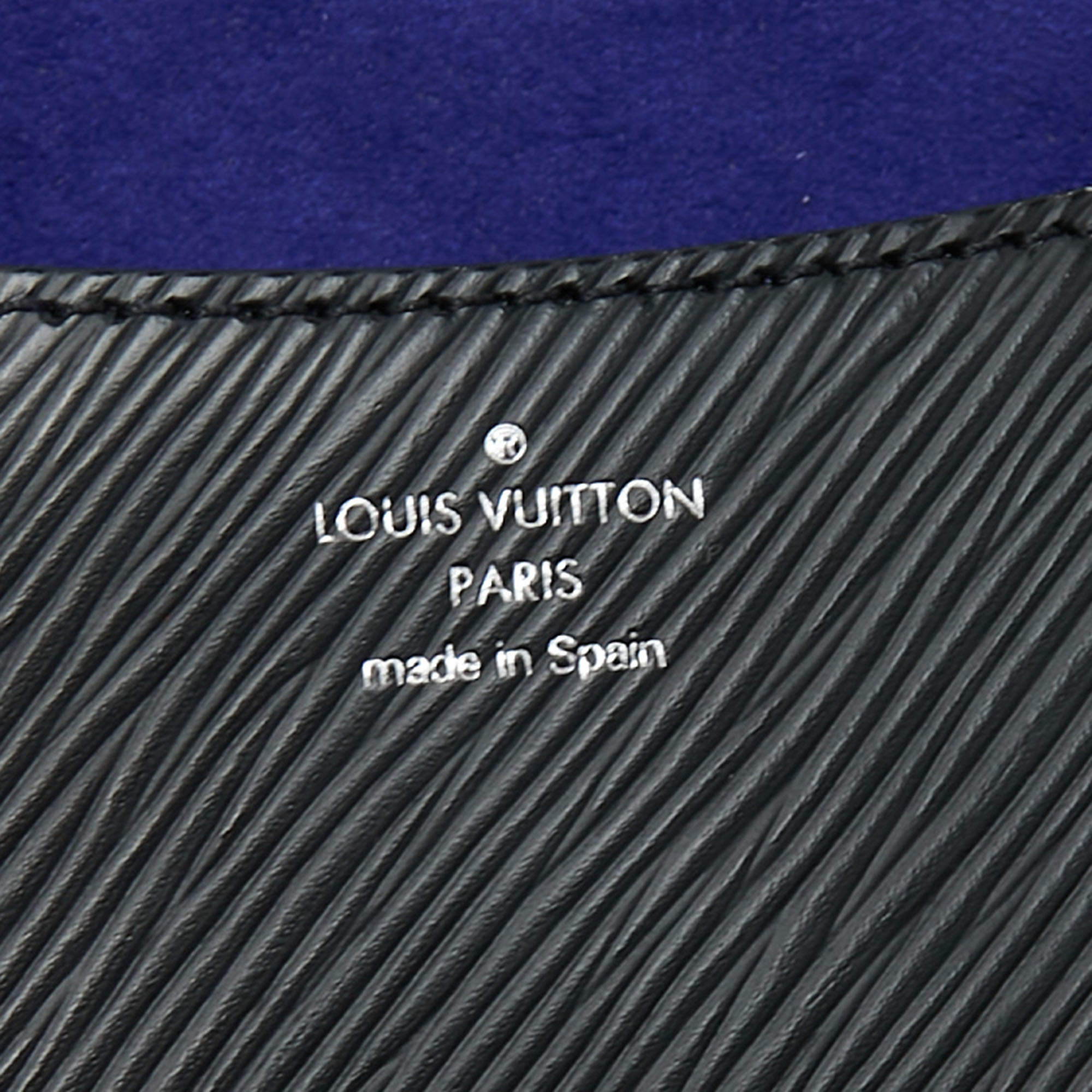 Louis Vuitton Black EPI Leather Buci Bag