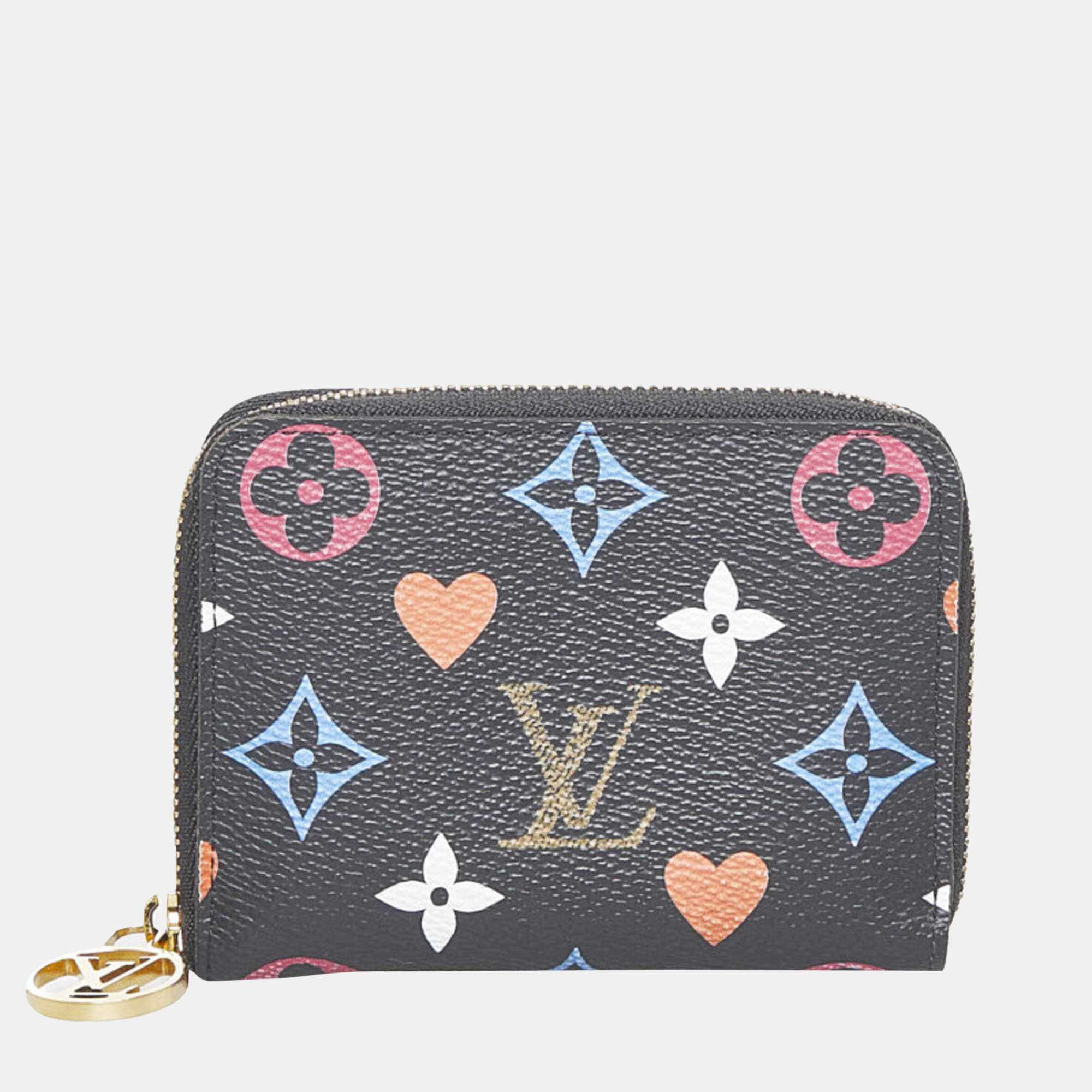 Louis+Vuitton+Zippy+Wallet+XL+Black+Monogram+Eclipse+Canvas for