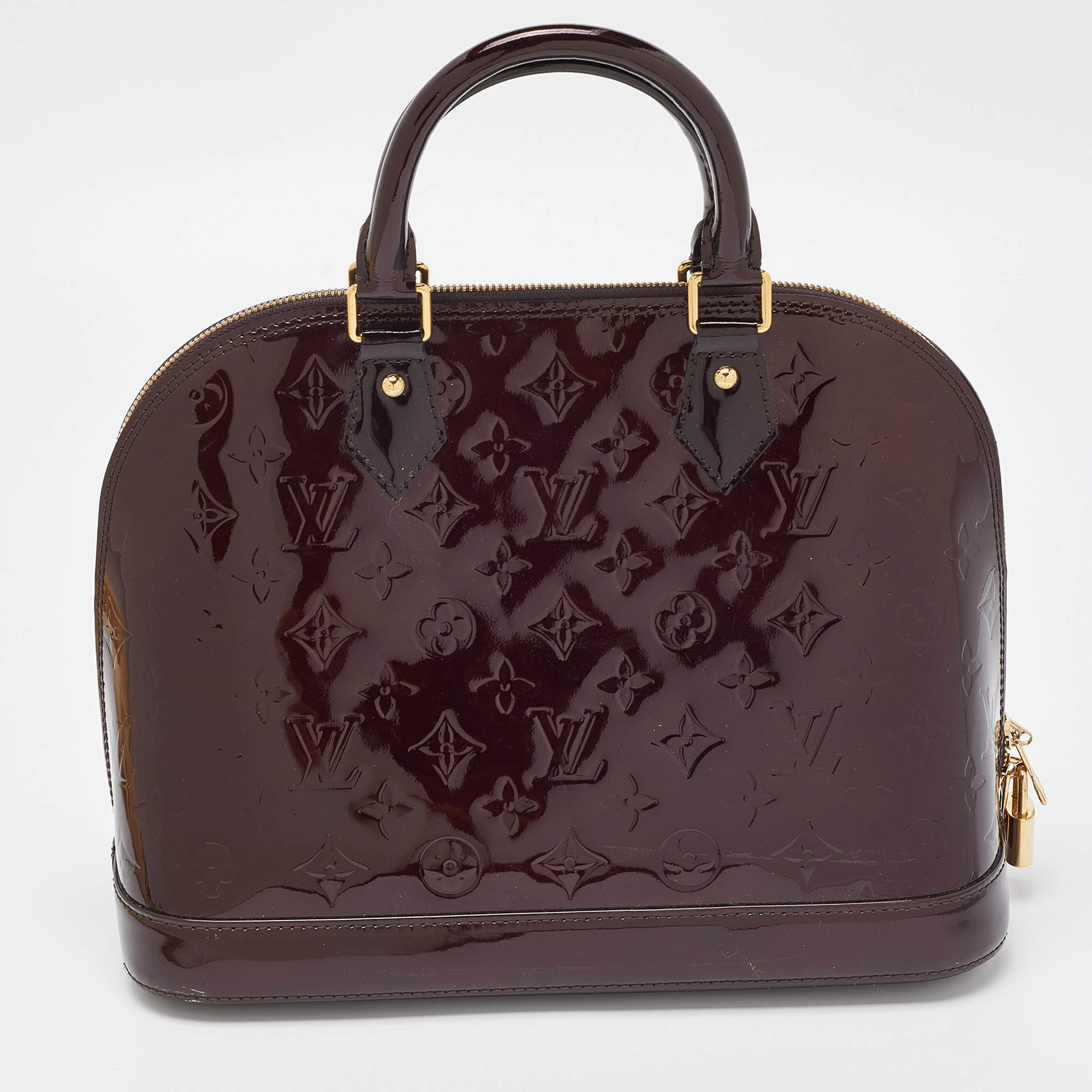 Louis Vuitton Amarante Monogram Vernis Leather Alma PM Bag Louis Vuitton |  The Luxury Closet