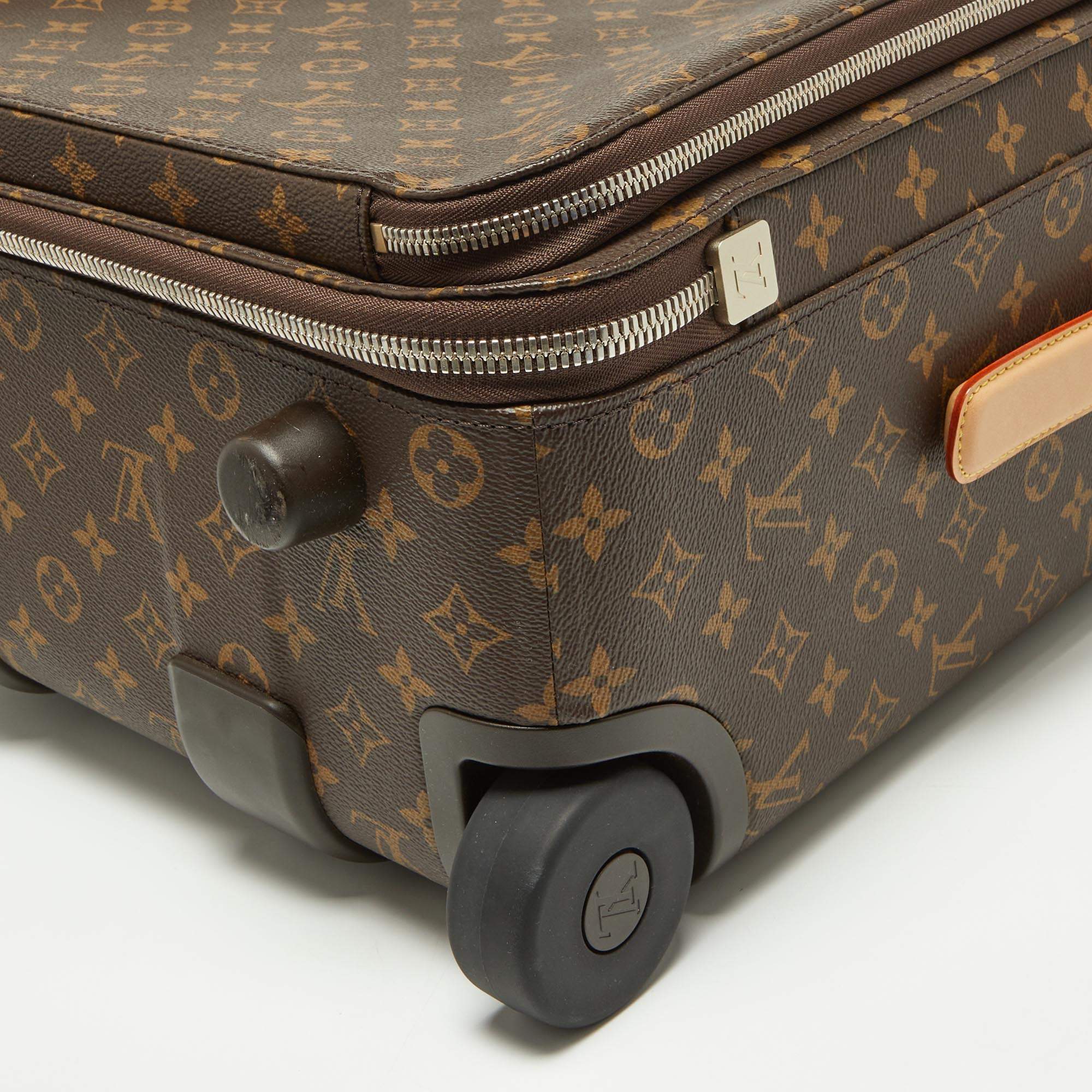 LOUIS VUITTON Pegase Legere 55 Business Graphite Carryon w/ Garment Bag +  Cover