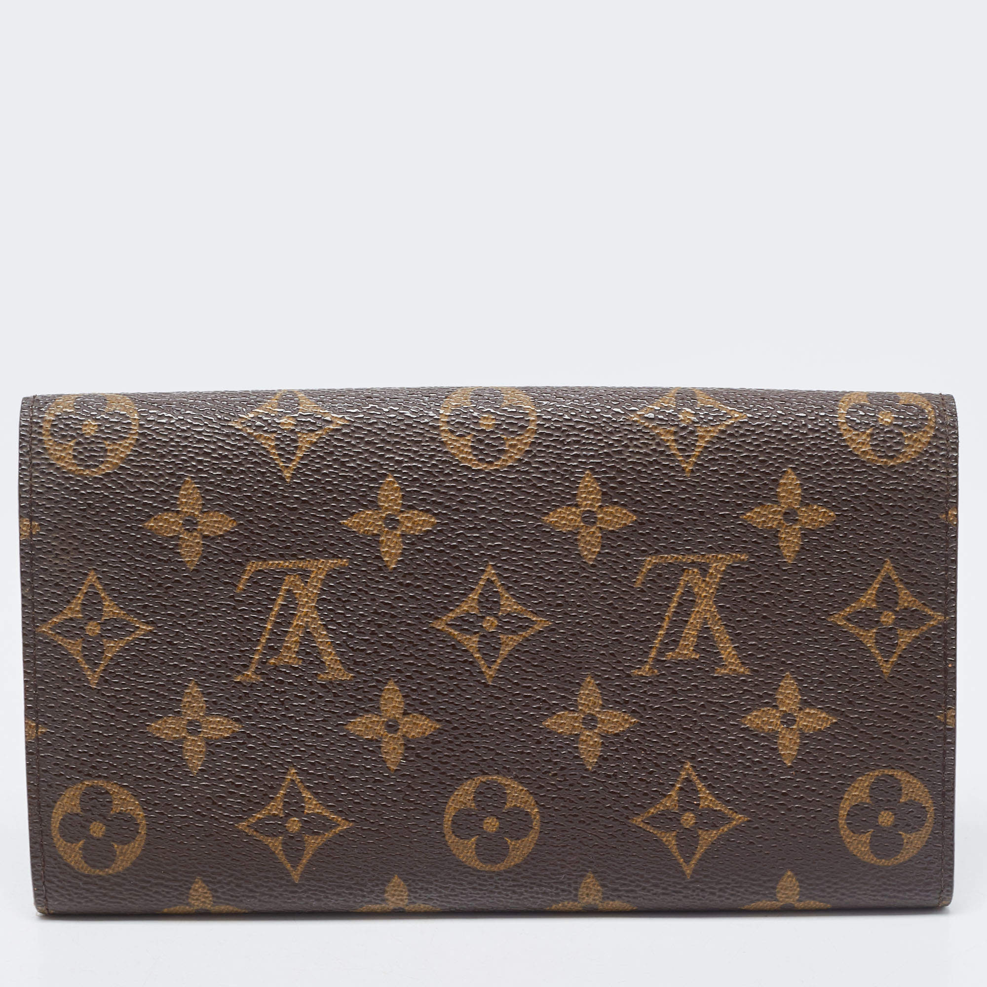 Louis Vuitton - Sarah Wallet - Monogram - Brown - Women - Luxury