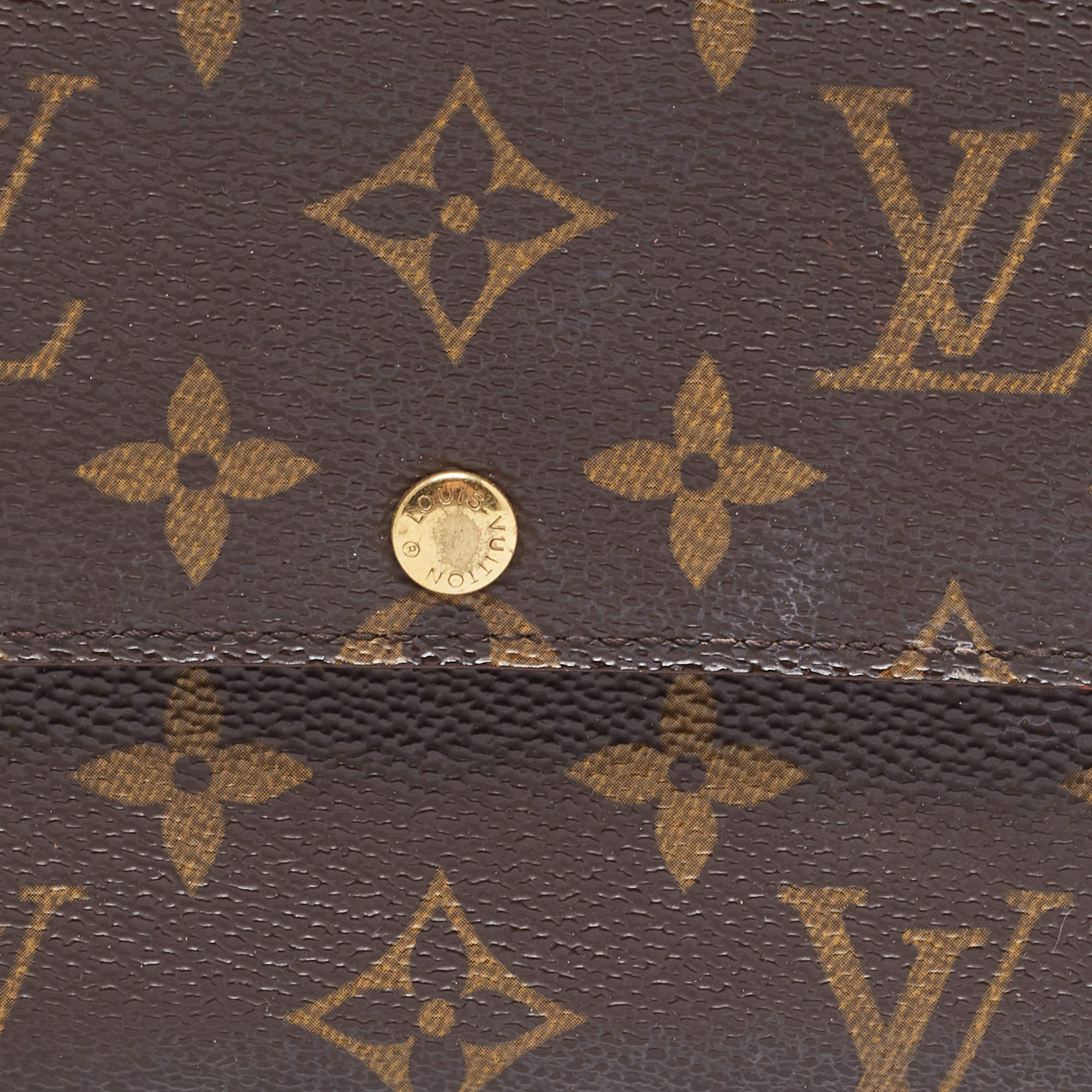 Louis Vuitton Sarah wallet MONOGRAM w/ 10 cc slot SP3077