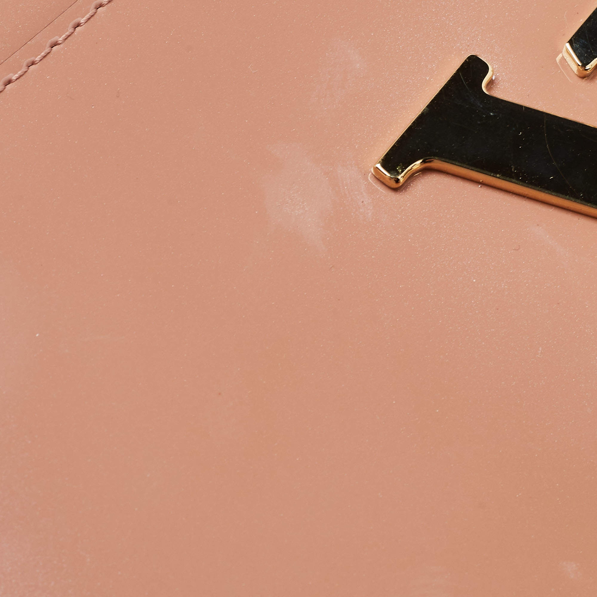 LV Nude Patent Leather Louise ew clutch – The Closet