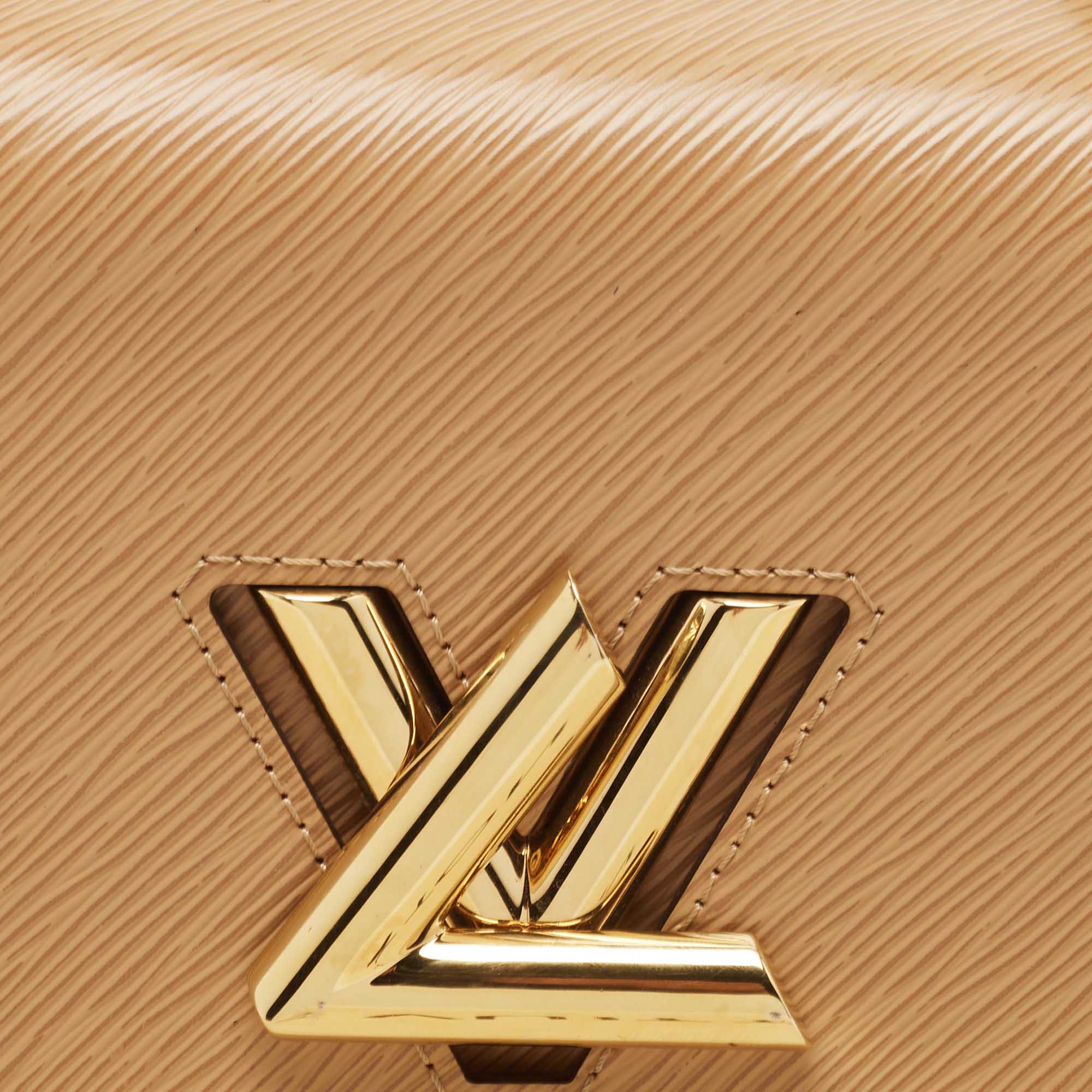 M51884 Louis Vuitton 2019 Epi Leather Twist MM-Camel